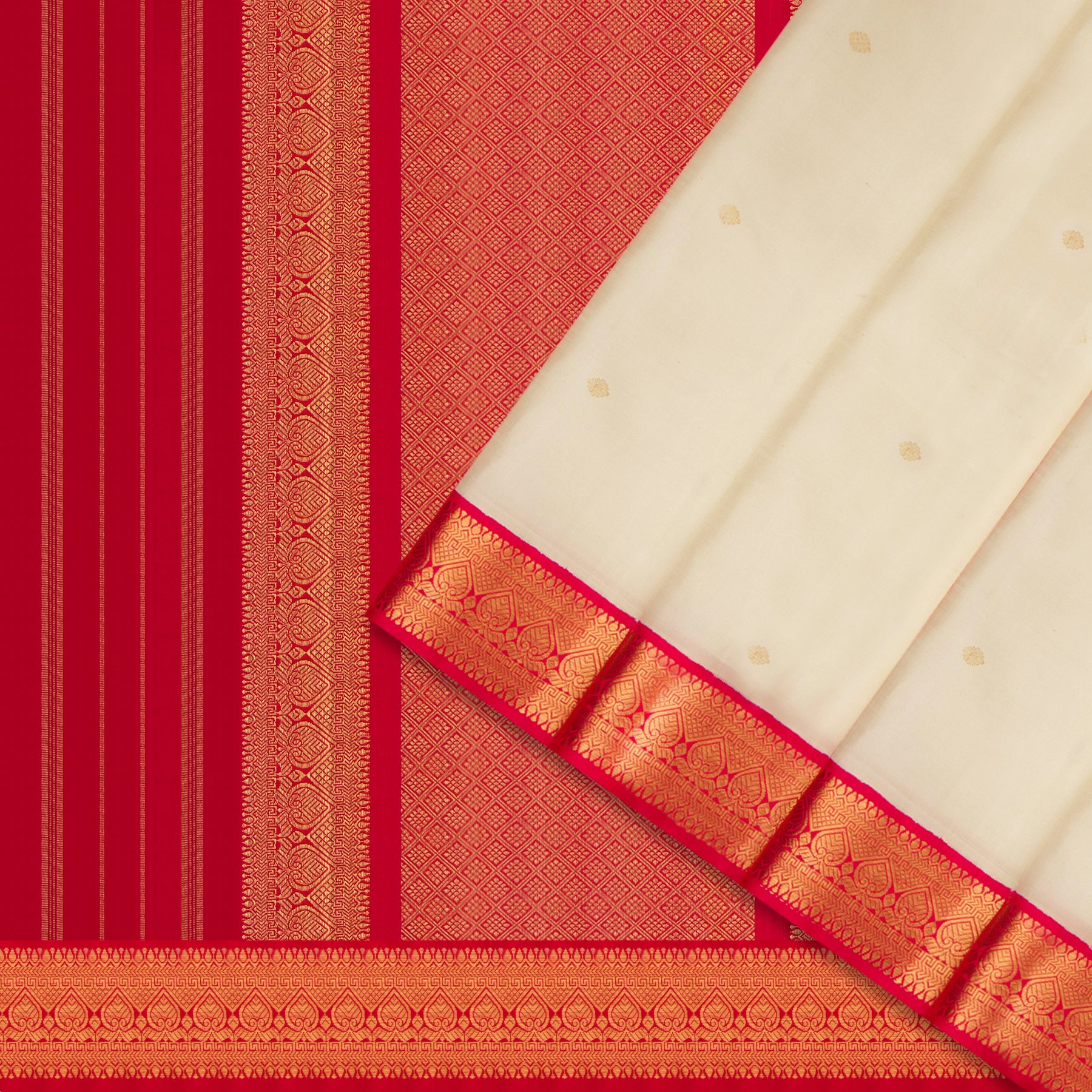 Kanakavalli Kanjivaram Silk Sari 25-110-HS001-08223 - Cover View