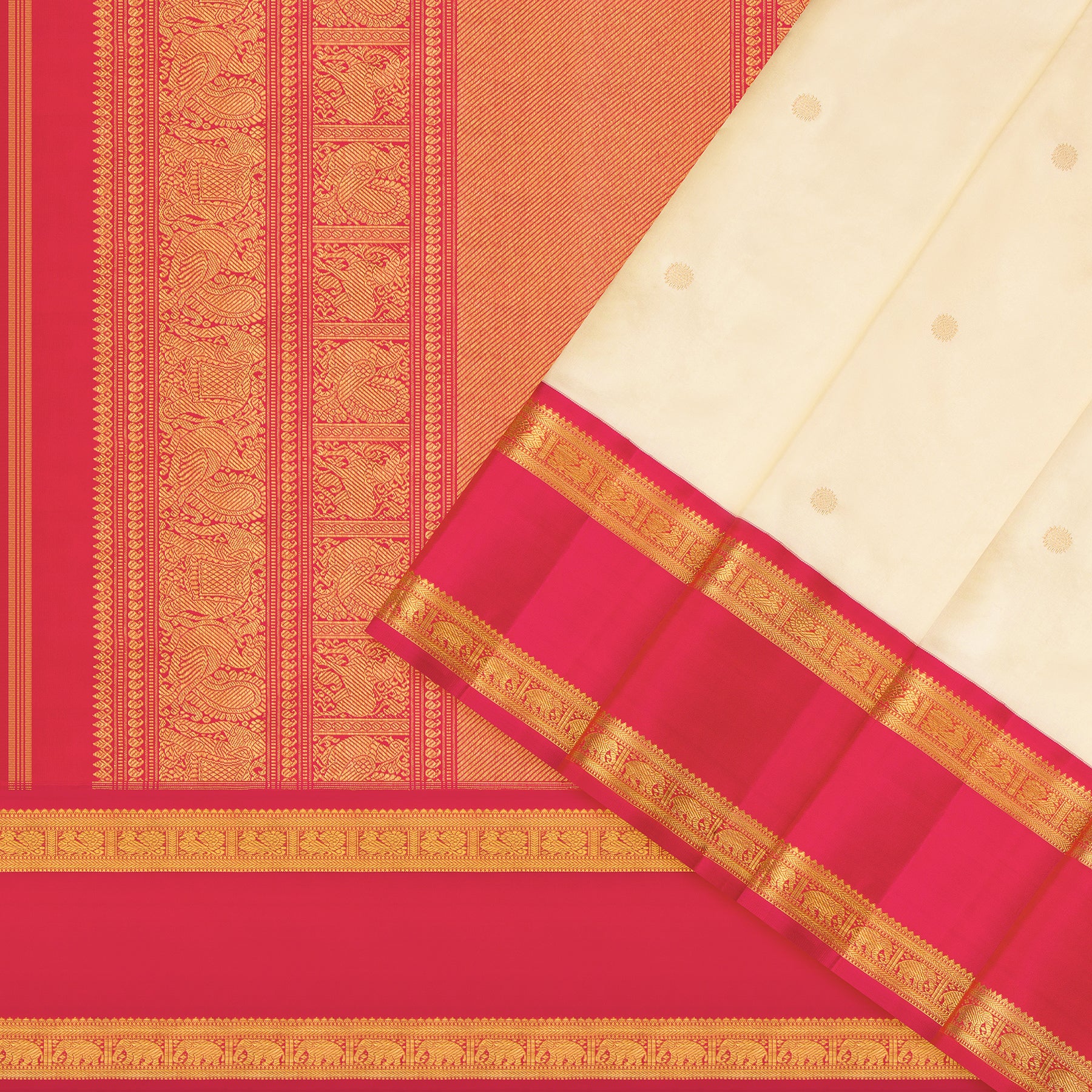 Kanakavalli Kanjivaram Silk Sari 25-110-HS001-08594 - Cover View