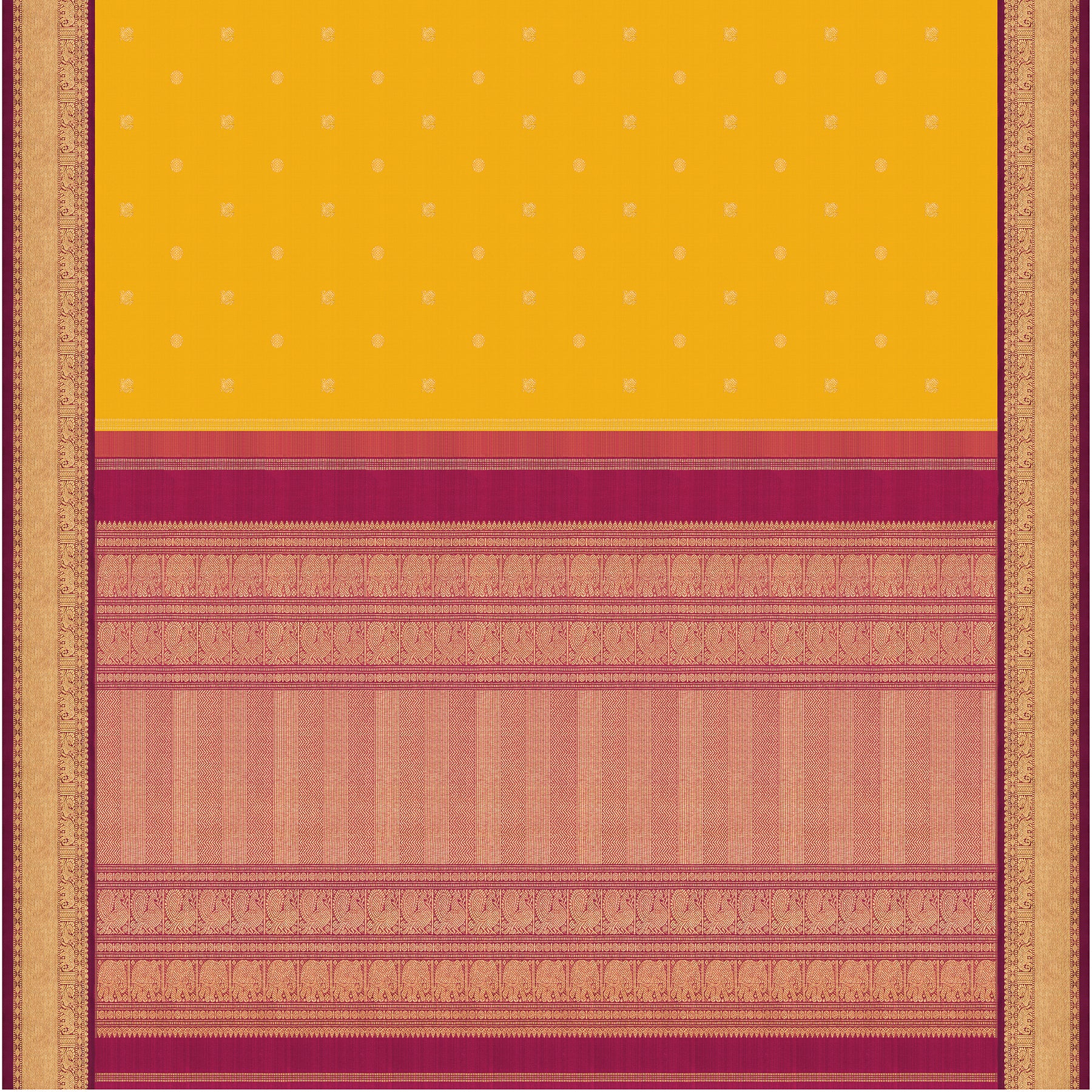 Kanakavalli Kanjivaram Silk Sari 25-110-HS001-08596 - Full View