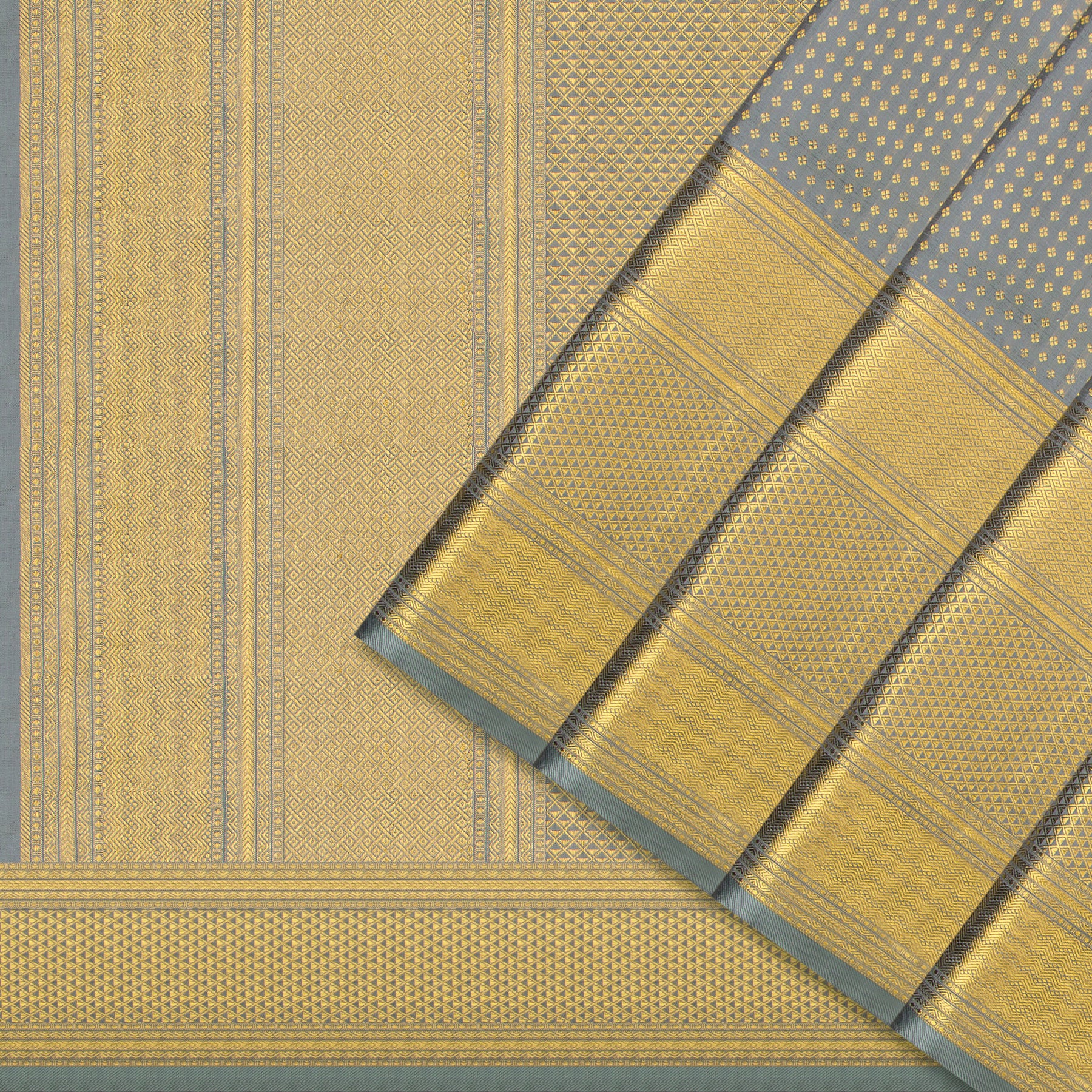 Kanakavalli Kanjivaram Silk Sari 25-110-HS001-08610 - Cover View