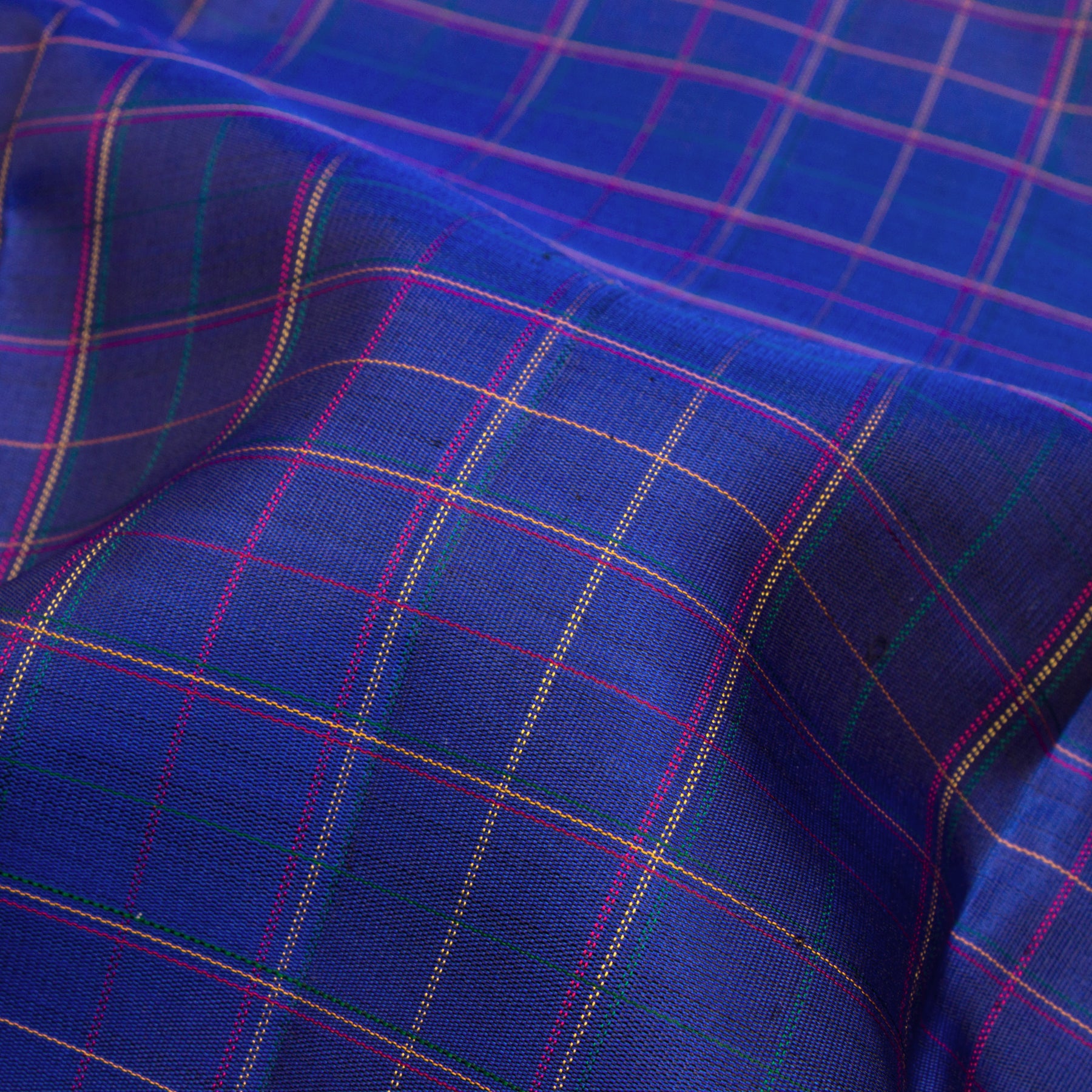 Kanakavalli Kanjivaram Silk Sari 25-110-HS001-08612 - Fabric View