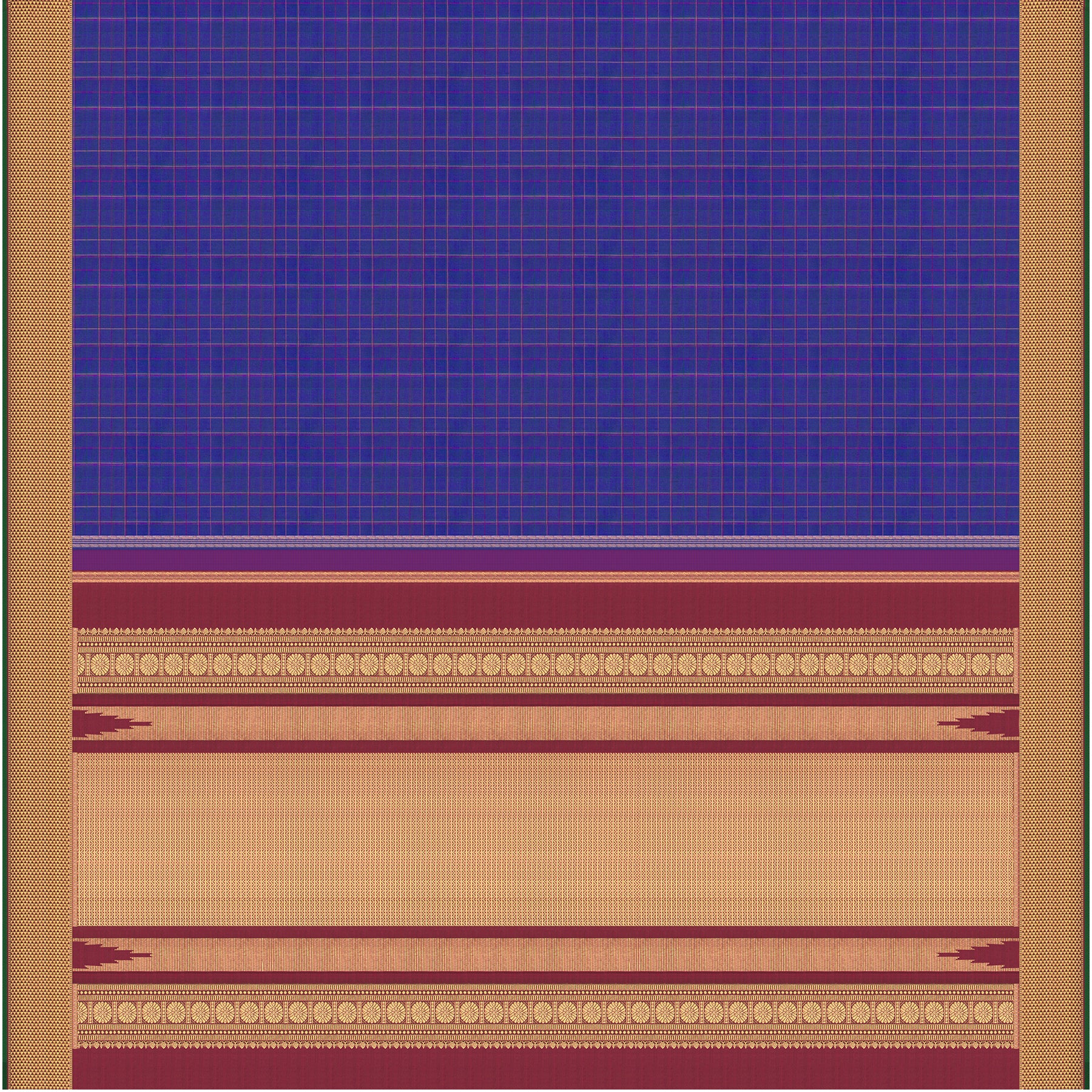 Kanakavalli Kanjivaram Silk Sari 25-110-HS001-08612 - Full View