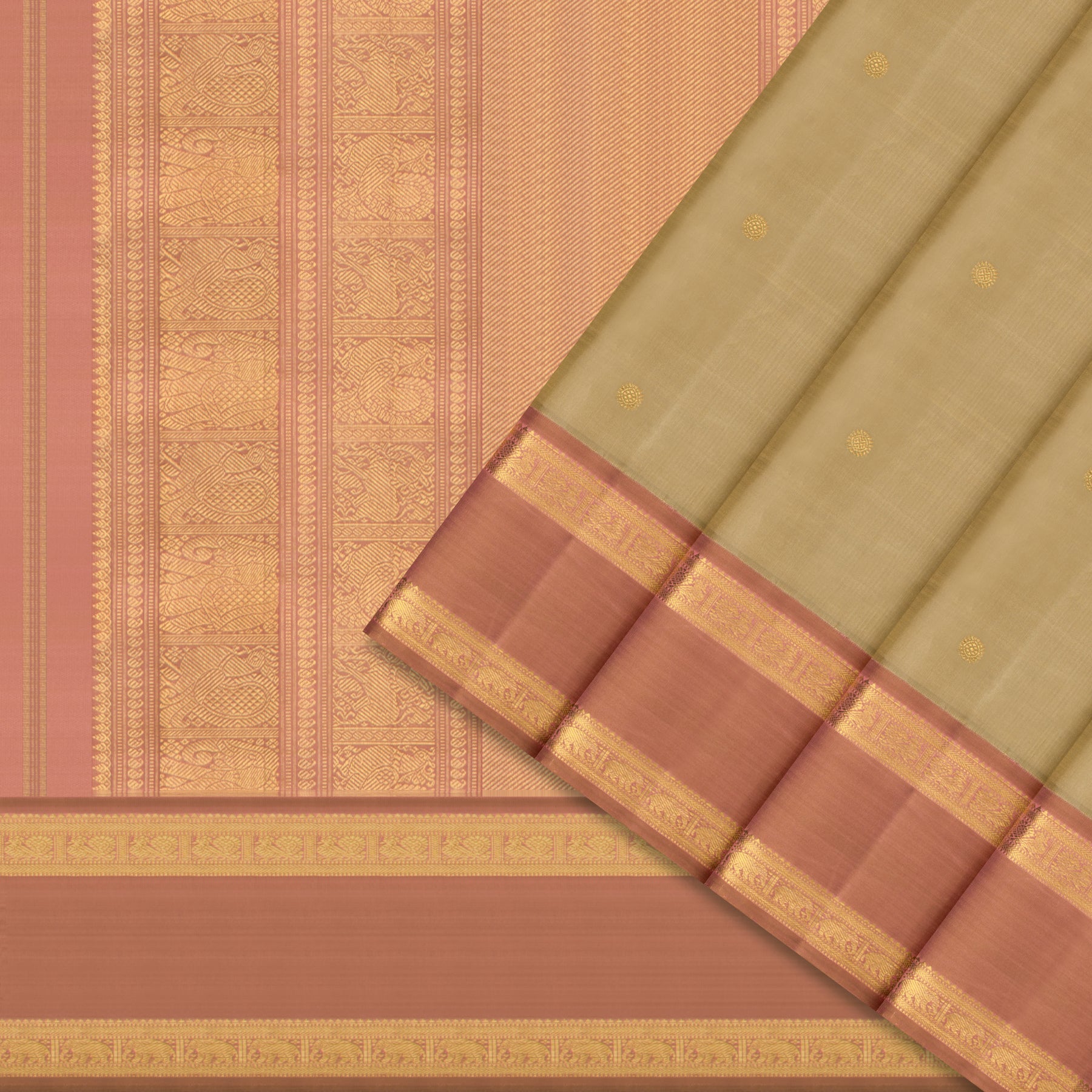Kanakavalli Kanjivaram Silk Sari 25-110-HS001-08634 - Cover View
