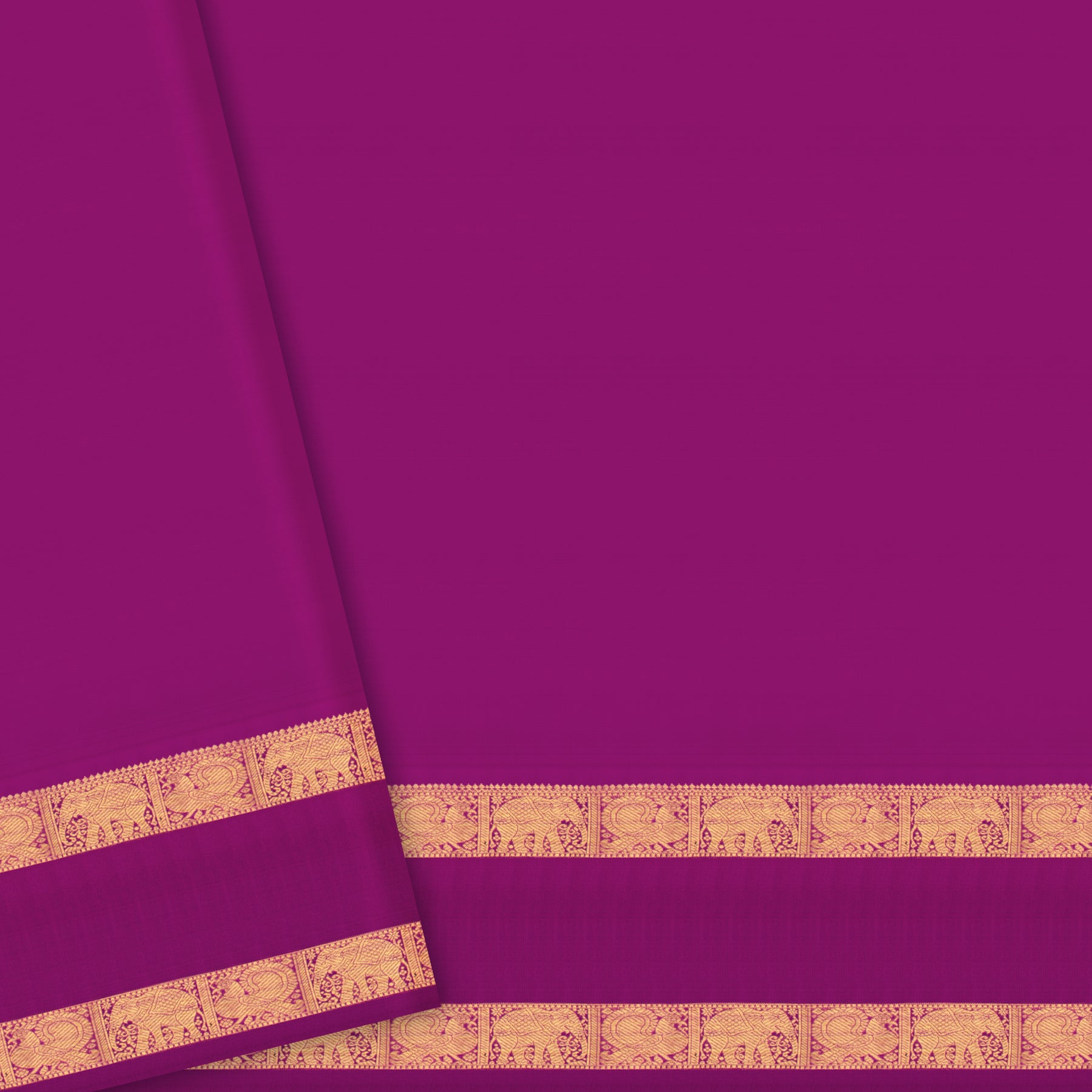Kanakavalli Kanjivaram Silk Sari 25-110-HS001-08636 - Blouse View