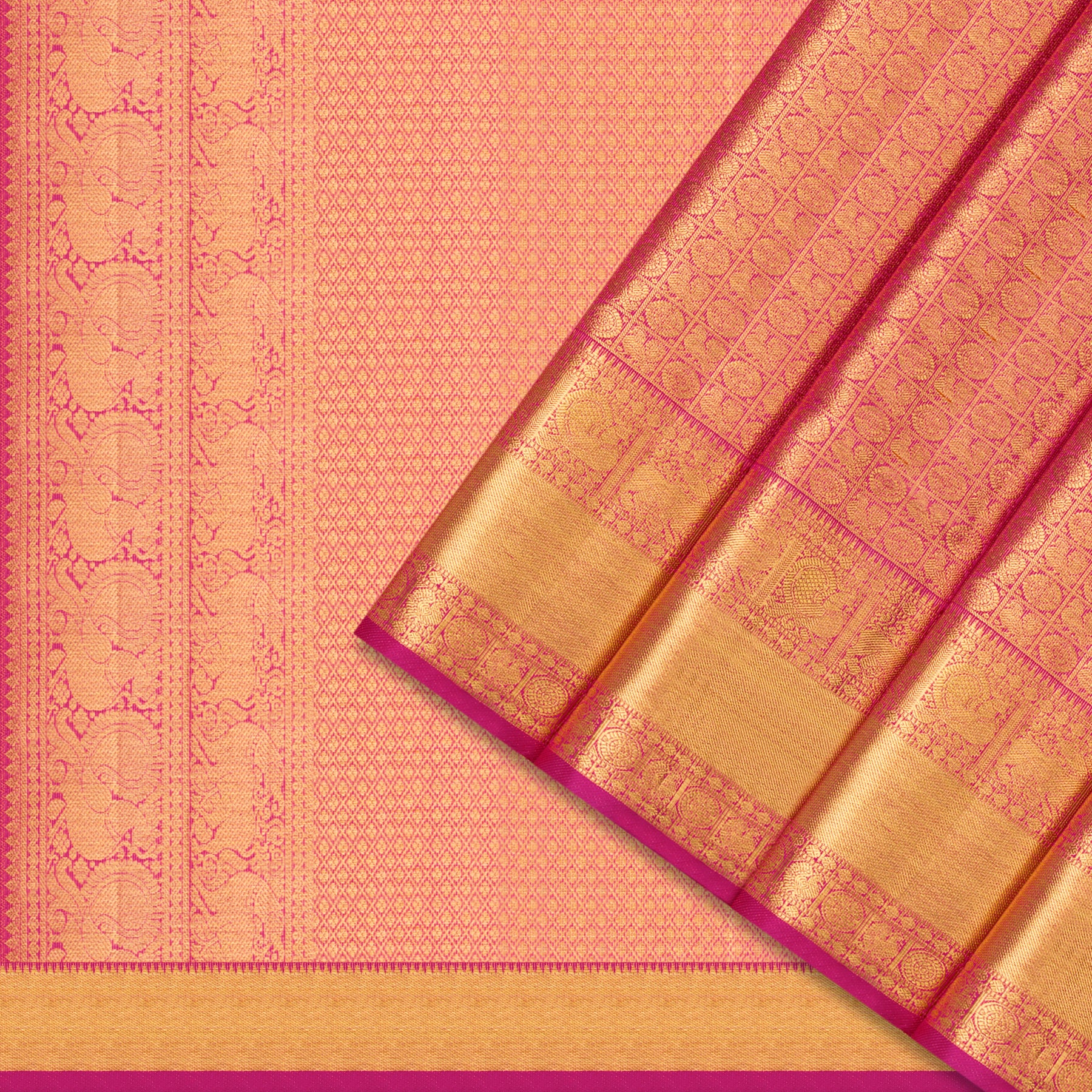 Kanakavalli Kanjivaram Silk Sari 25-110-HS001-08996 - Cover View