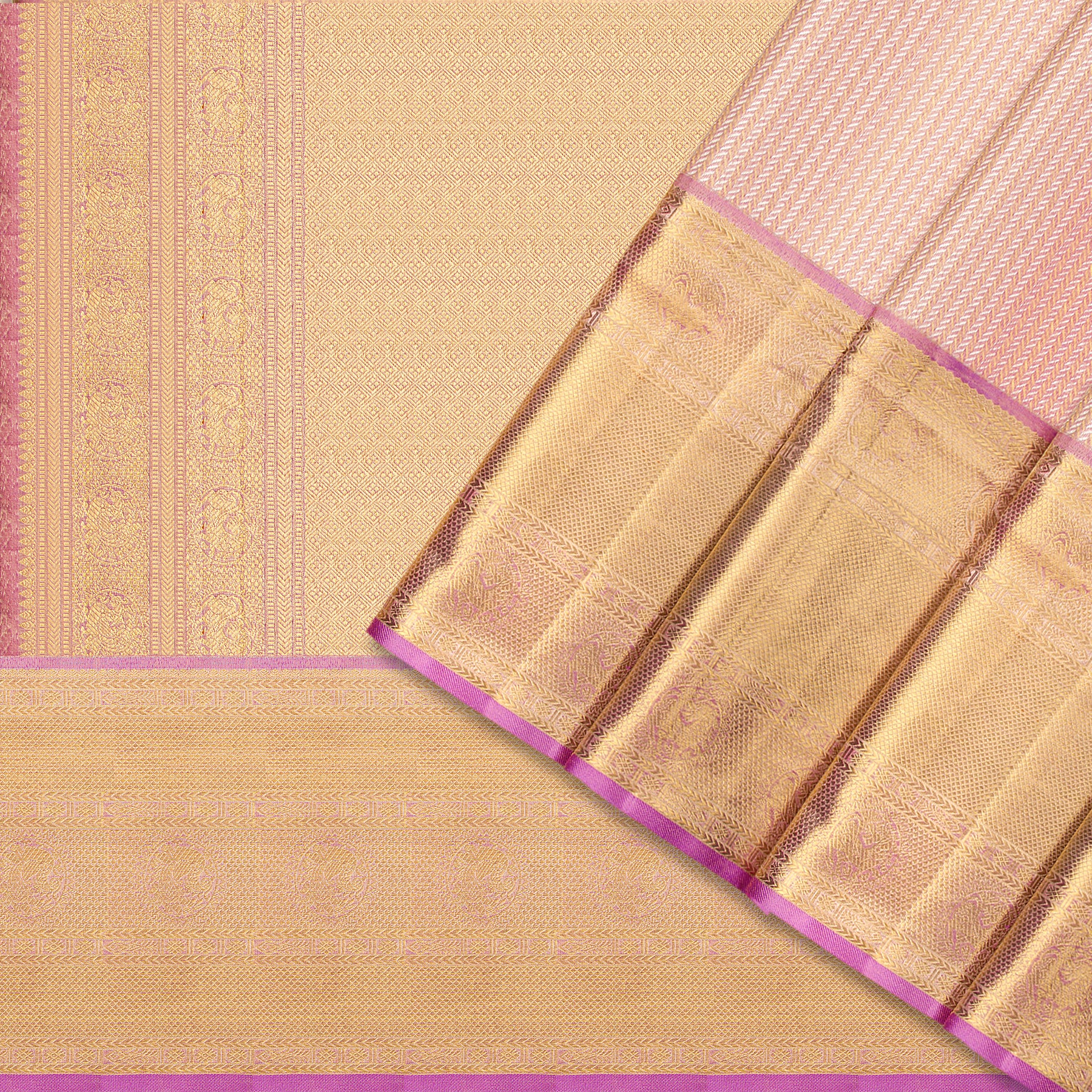 Kanakavalli Kanjivaram Silk Sari 25-110-HS001-09015 - Cover View