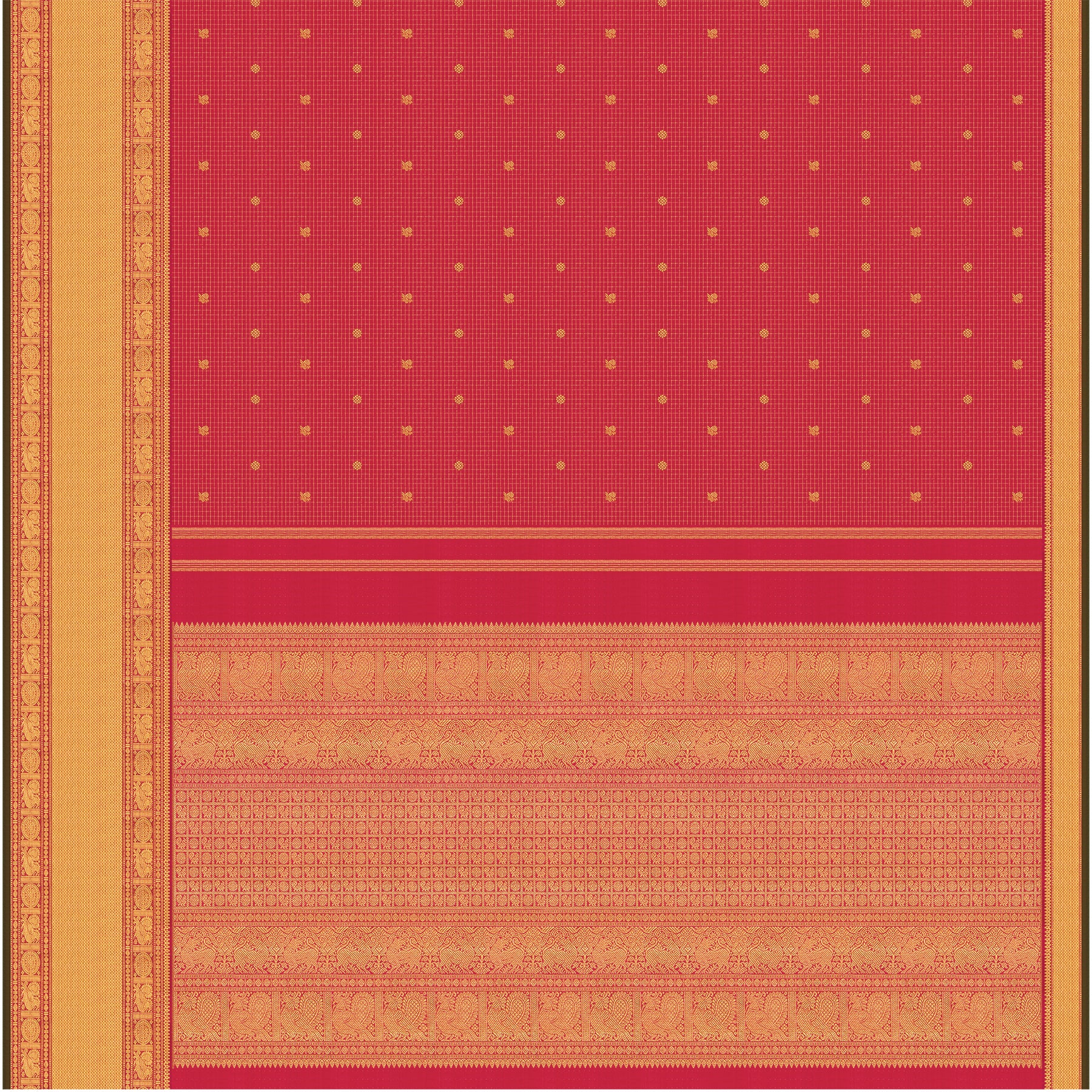 Kanakavalli Kanjivaram Silk Sari 25-110-HS001-10422 - Full View