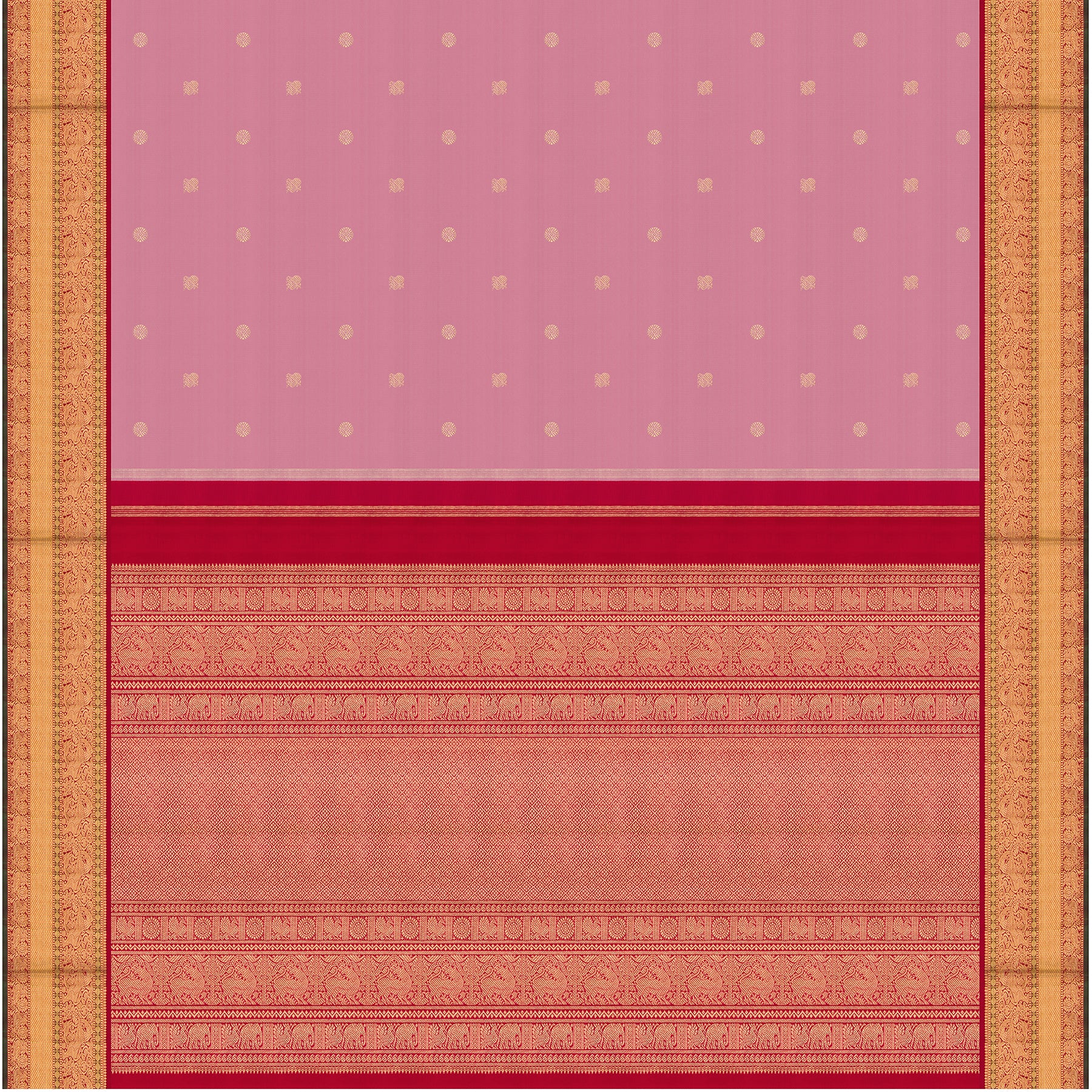 Kanakavalli Kanjivaram Silk Sari 25-110-HS001-10424 - Full View
