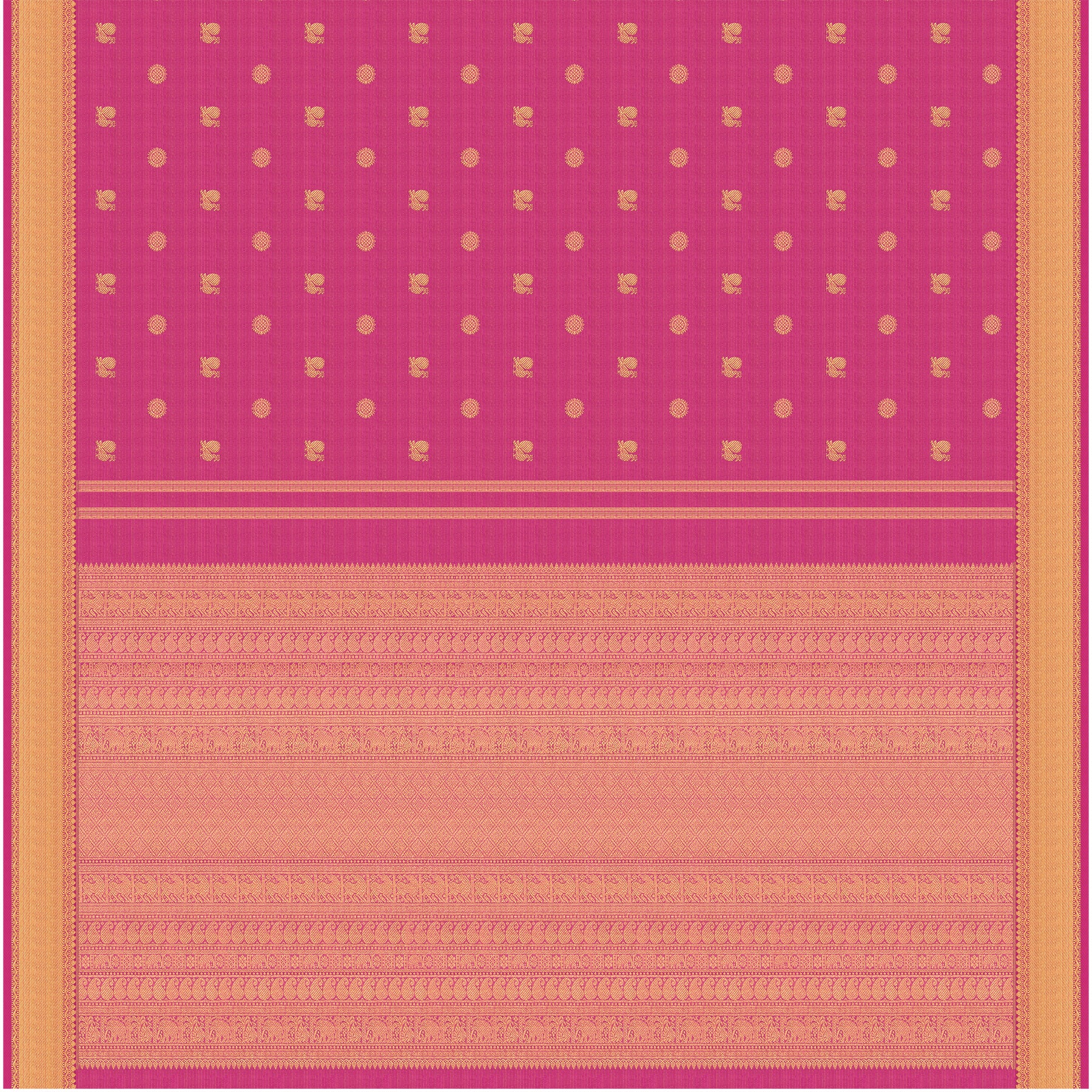 Kanakavalli Kanjivaram Silk Sari 25-110-HS001-10427 - Full View