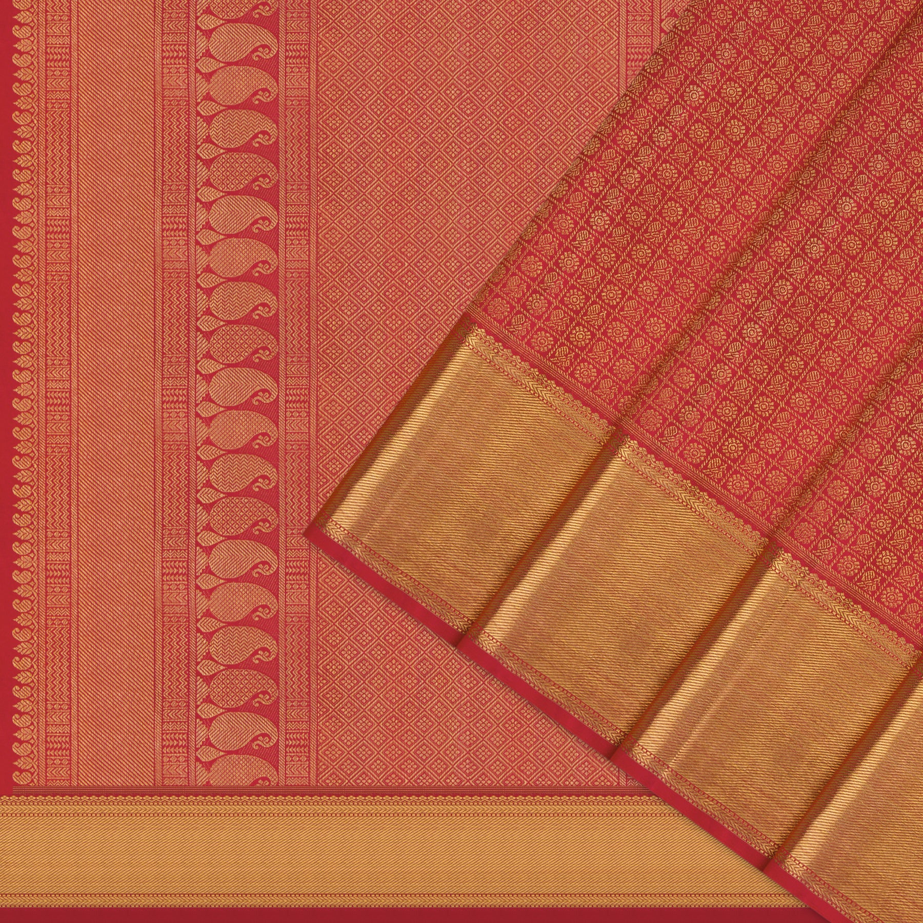Kanakavalli Kanjivaram Silk Sari 25-110-HS001-10888 - Cover View