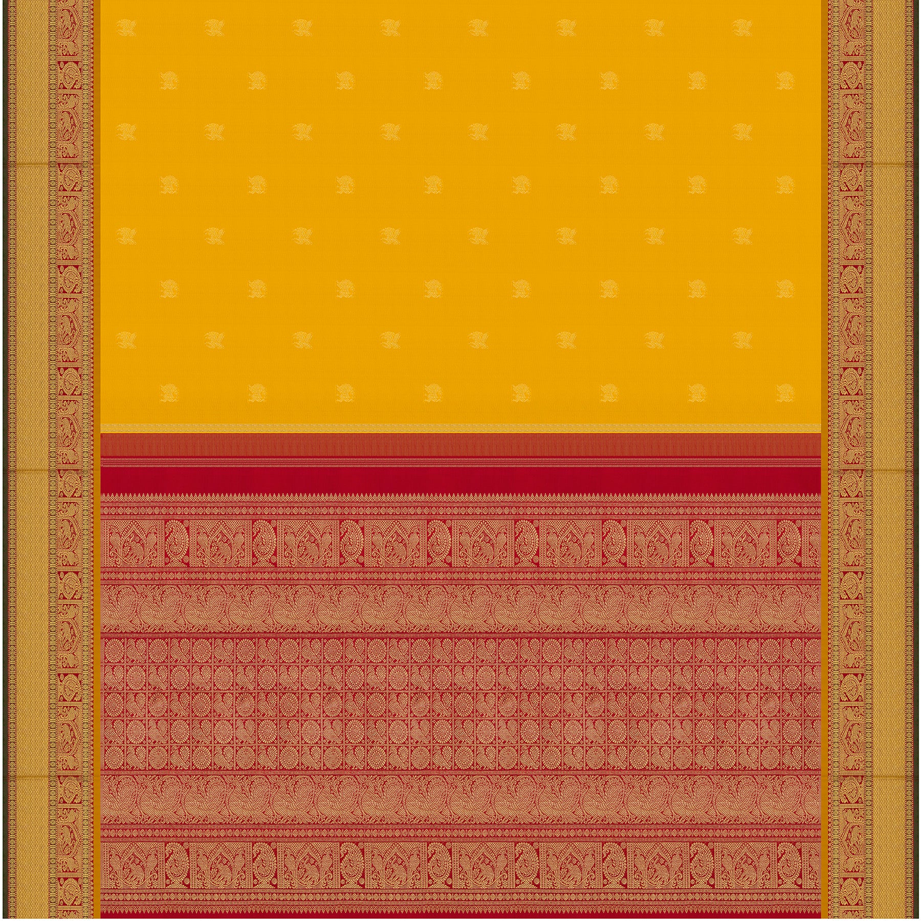 Kanakavalli Kanjivaram Silk Sari 25-110-HS001-10922 - Full View