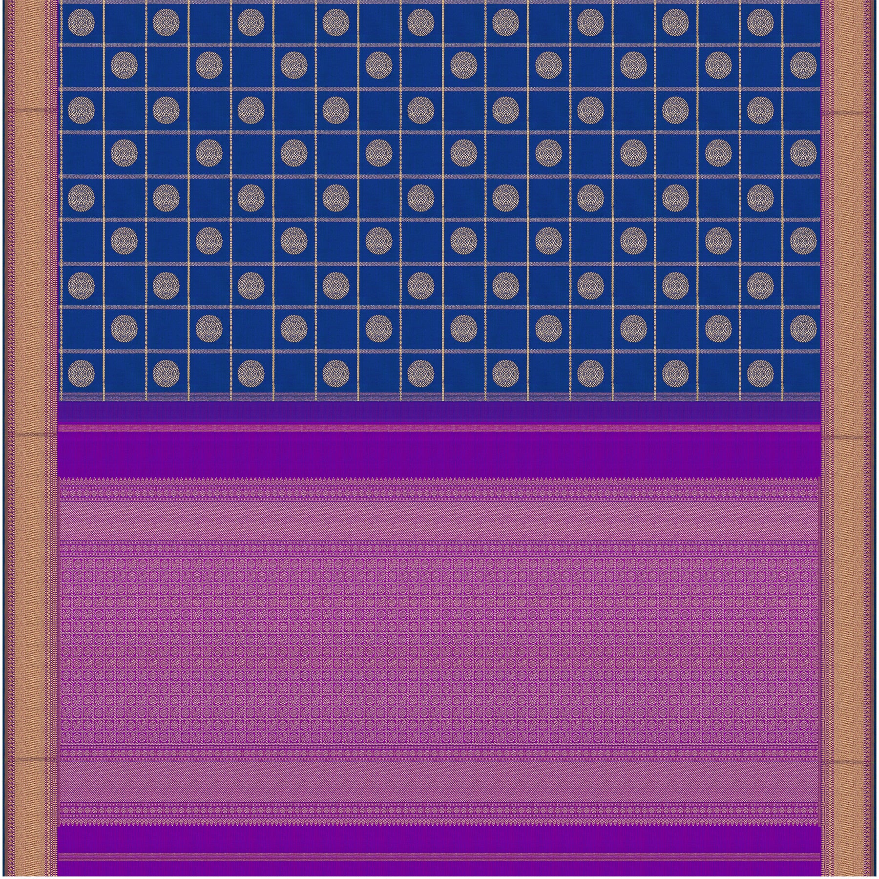 Kanakavalli Kanjivaram Silk Sari 25-110-HS001-10945 - Full View
