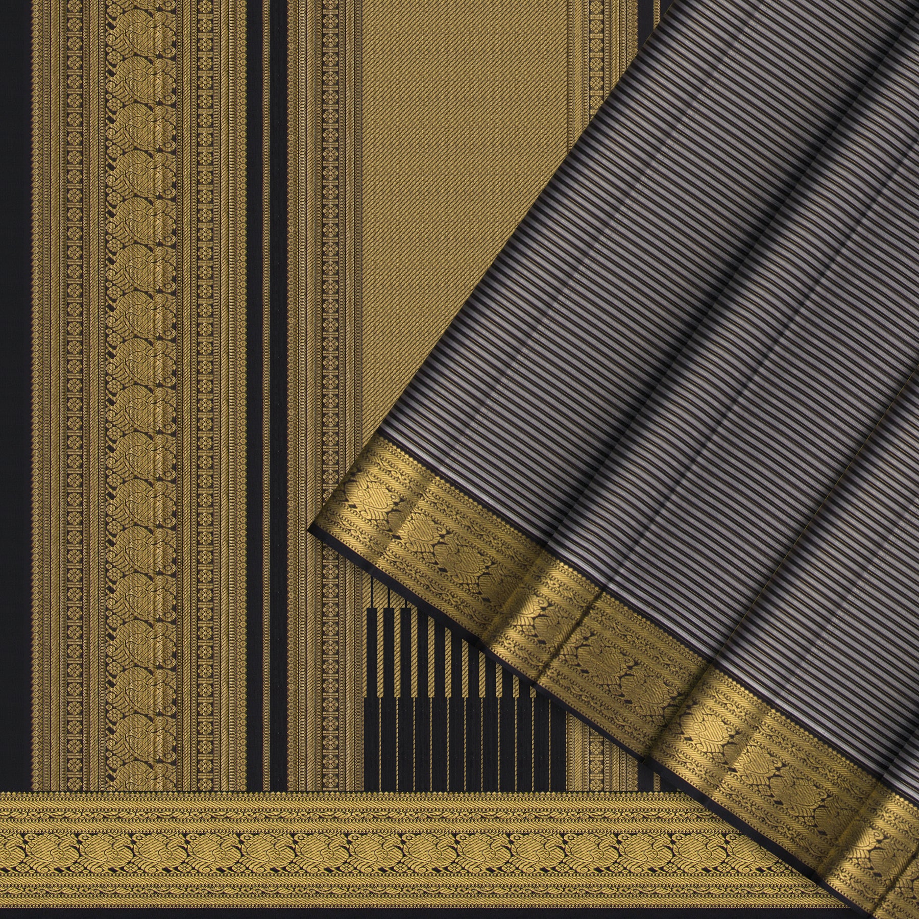 Kanakavalli Kanjivaram Silk Sari 25-110-HS001-10952 - Cover View
