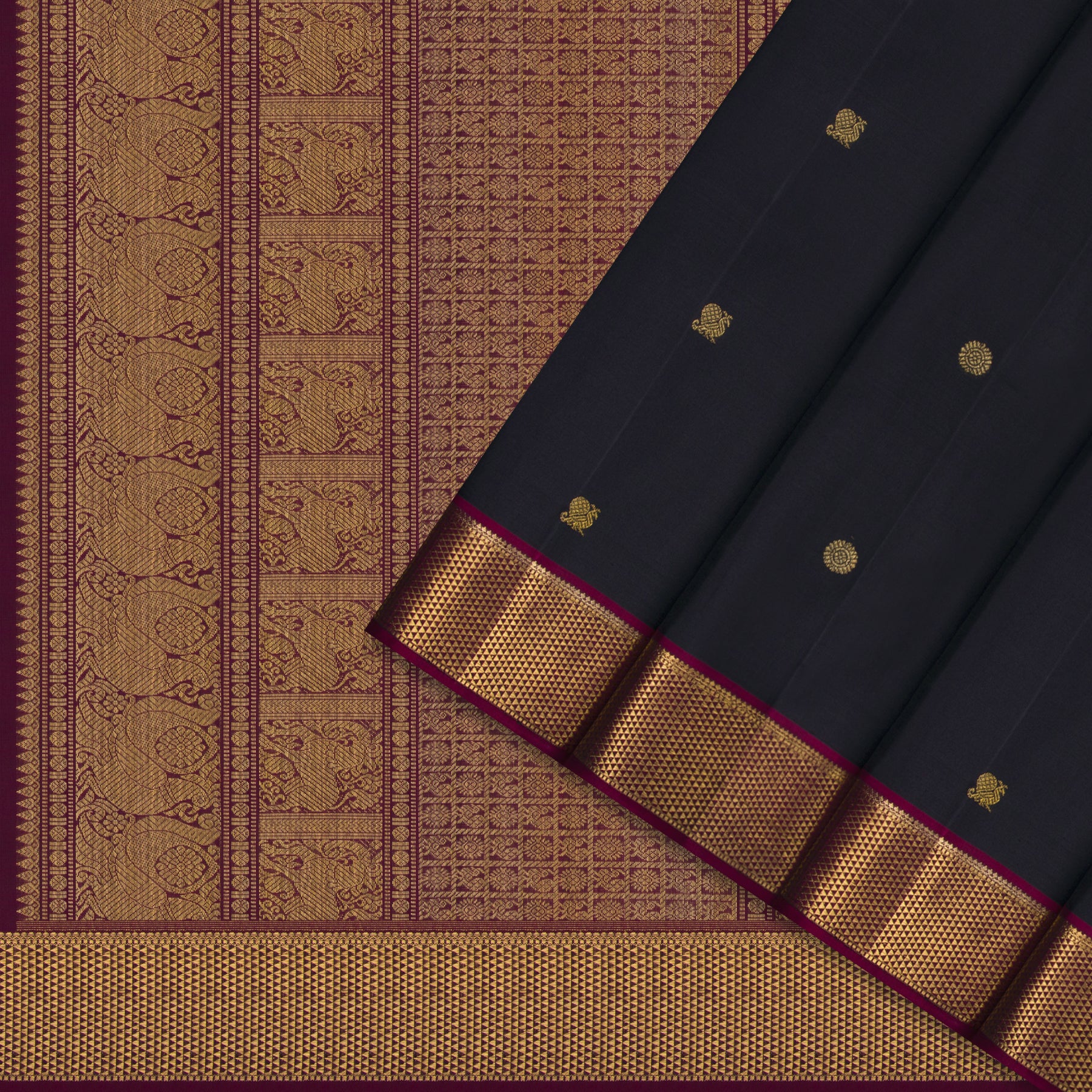 Kanakavalli Kanjivaram Silk Sari 25-110-HS001-10961