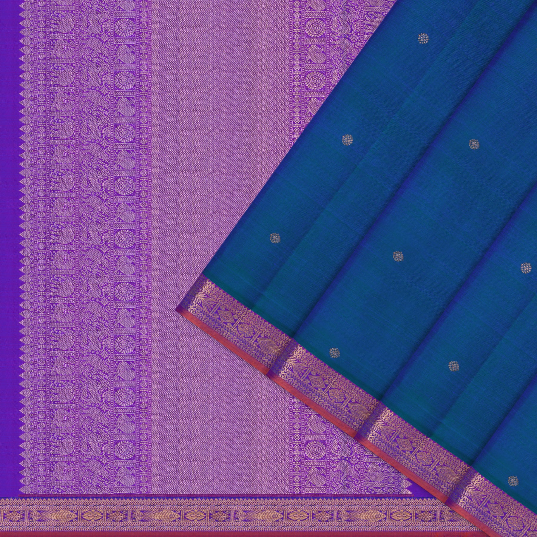 Kanakavalli Kanjivaram Silk Sari 25-110-HS001-10964 - Cover View