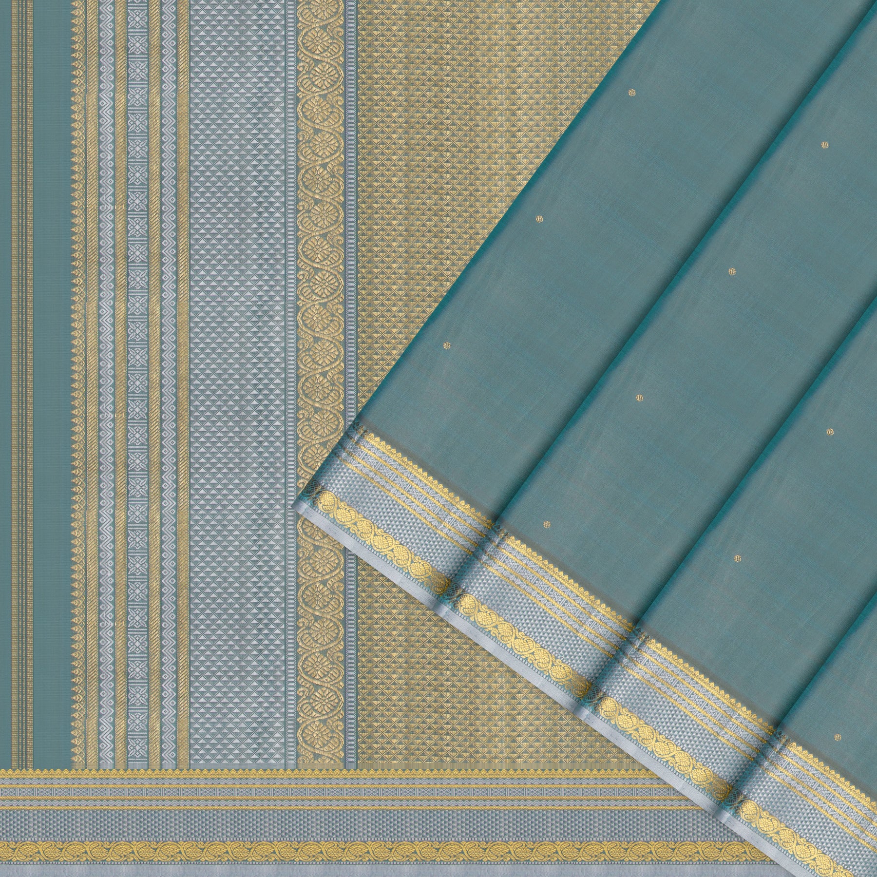 Kanakavalli Kanjivaram Silk Sari 25-110-HS001-10986 - Cover View