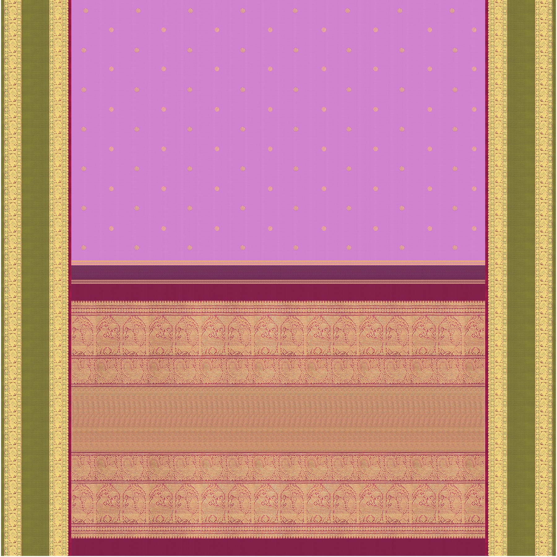 Kanakavalli Kanjivaram Silk Sari 25-110-HS001-08144 - Full View