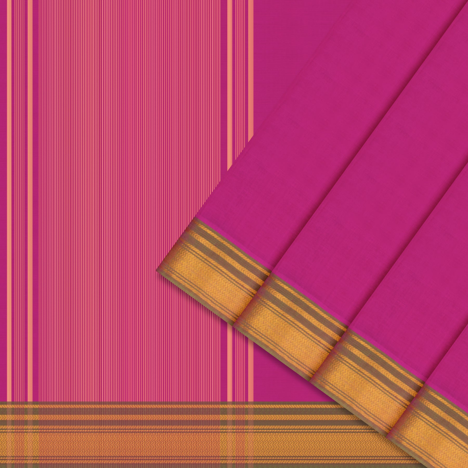 Kanakavalli Mangalgiri Cotton Sari 25-261-HS003-01651 - Cover View