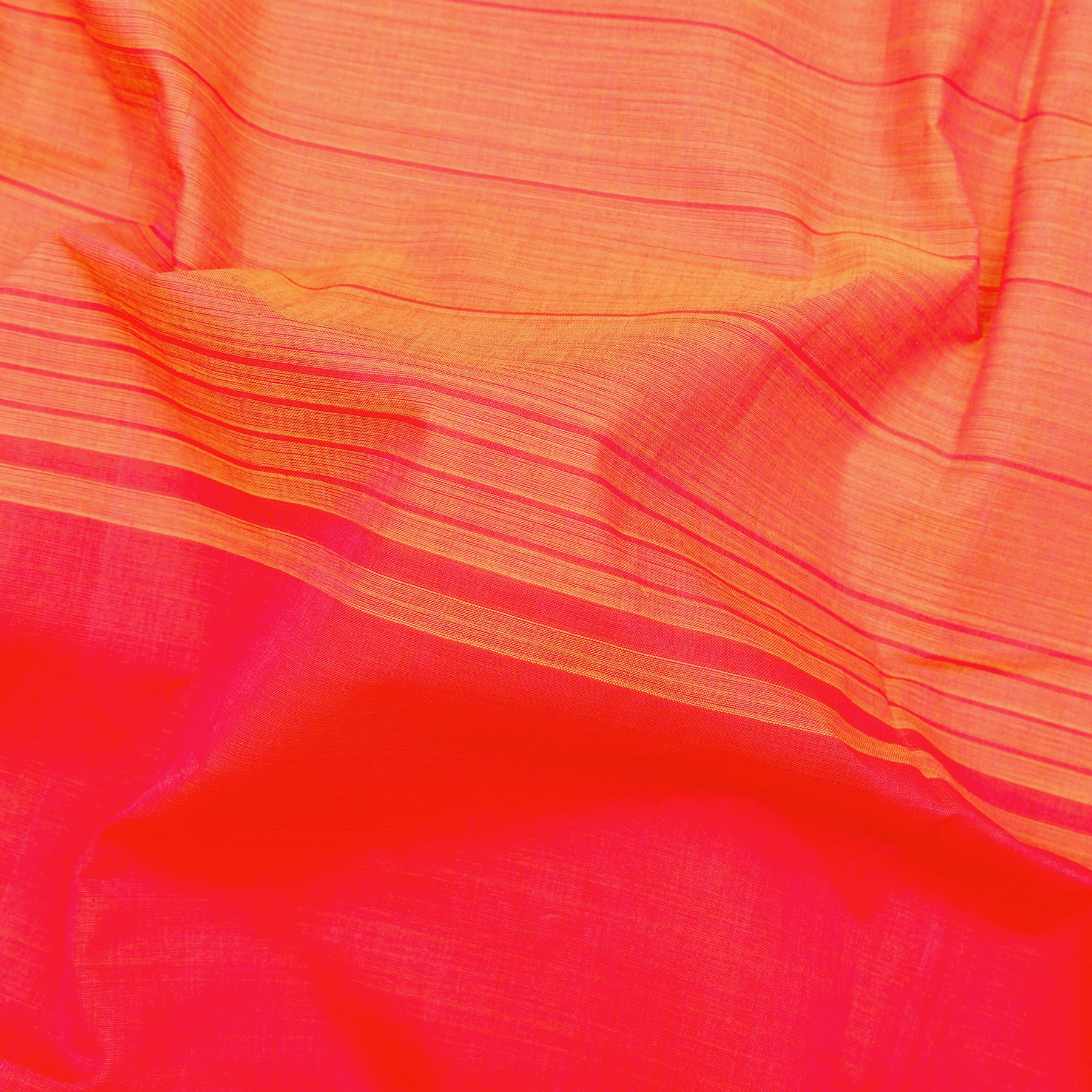 Kanakavalli Mangalgiri Cotton Sari 25-261-HS003-01695 - Fabric View