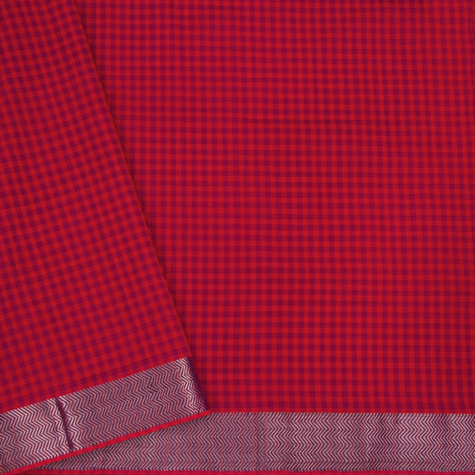 Kanakavalli Mangalgiri Cotton Sari 25-261-HS003-01759 - Blouse View