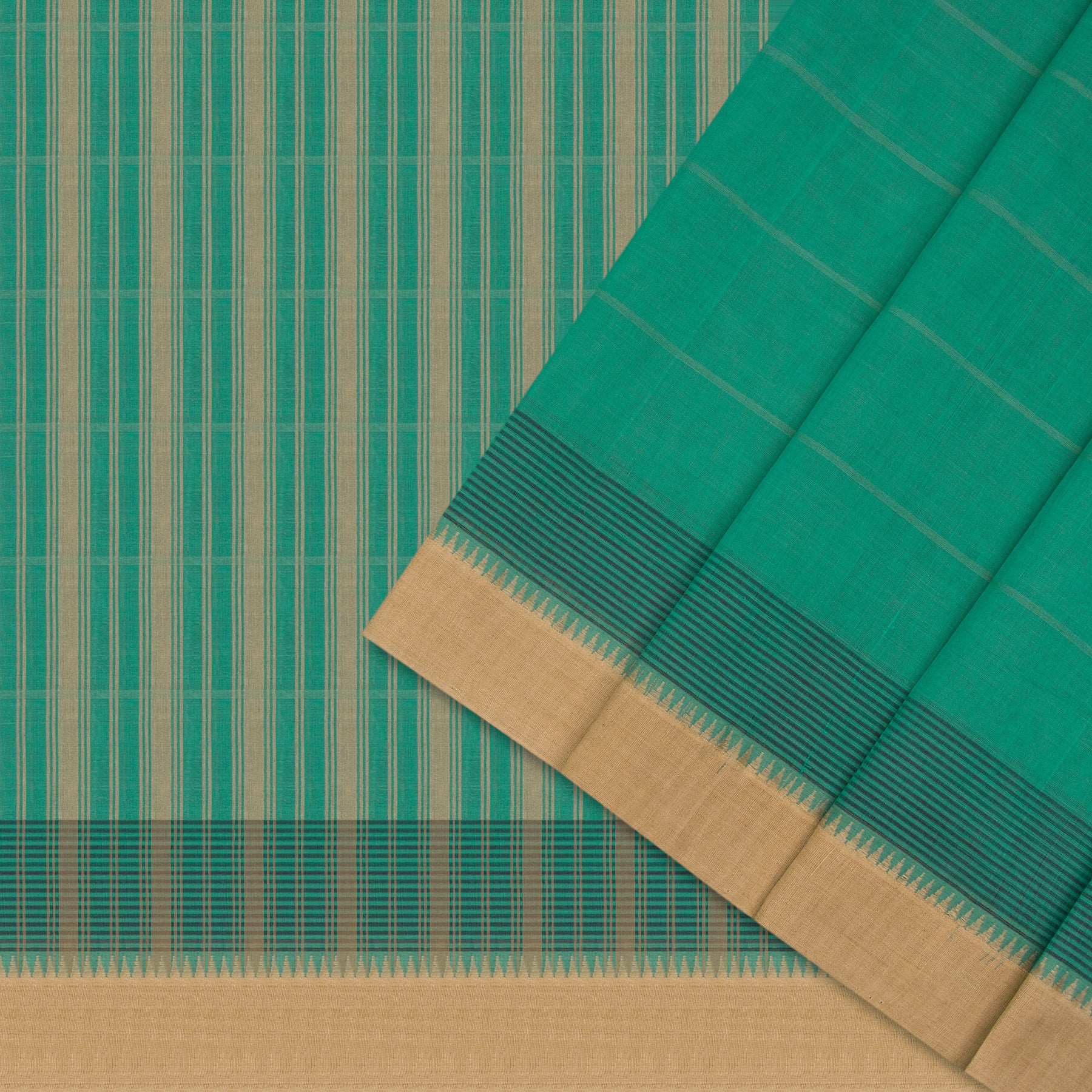 Kanakavalli Mangalgiri Cotton Sari 25-261-HS003-01763 - Cover View