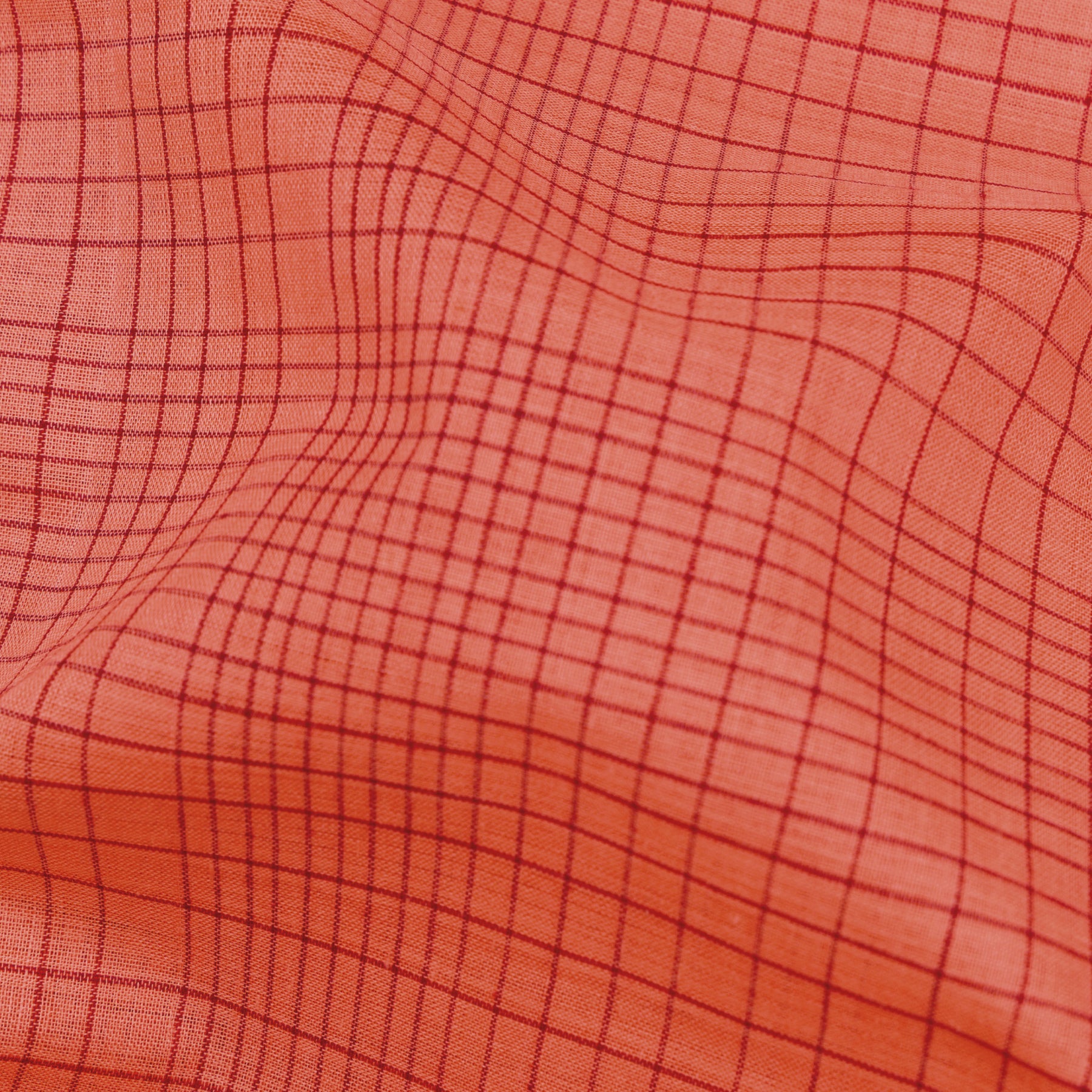 Kanakavalli Mangalgiri Cotton Sari 25-261-HS003-05497 - Fabric View