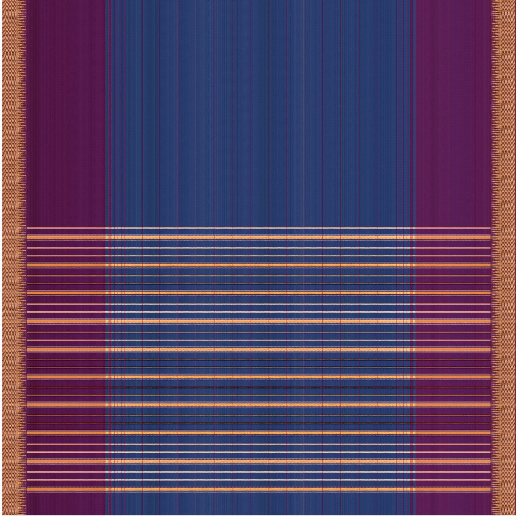 Kanakavalli Mangalgiri Cotton Sari 25-261-HS003-05499 - Full View