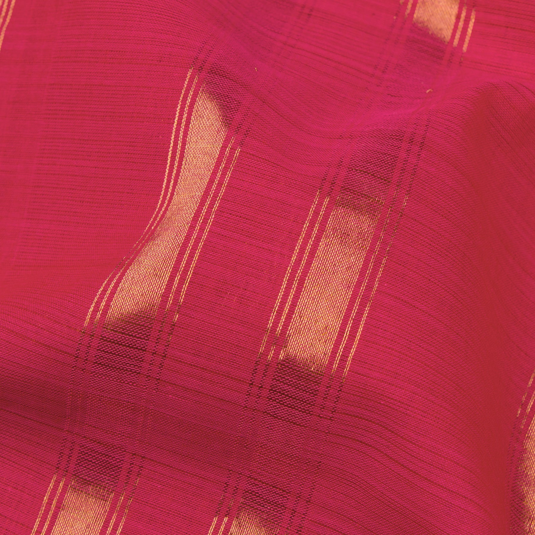 Kanakavalli Mangalgiri Cotton Sari 25-261-HS003-05505 - Fabric View