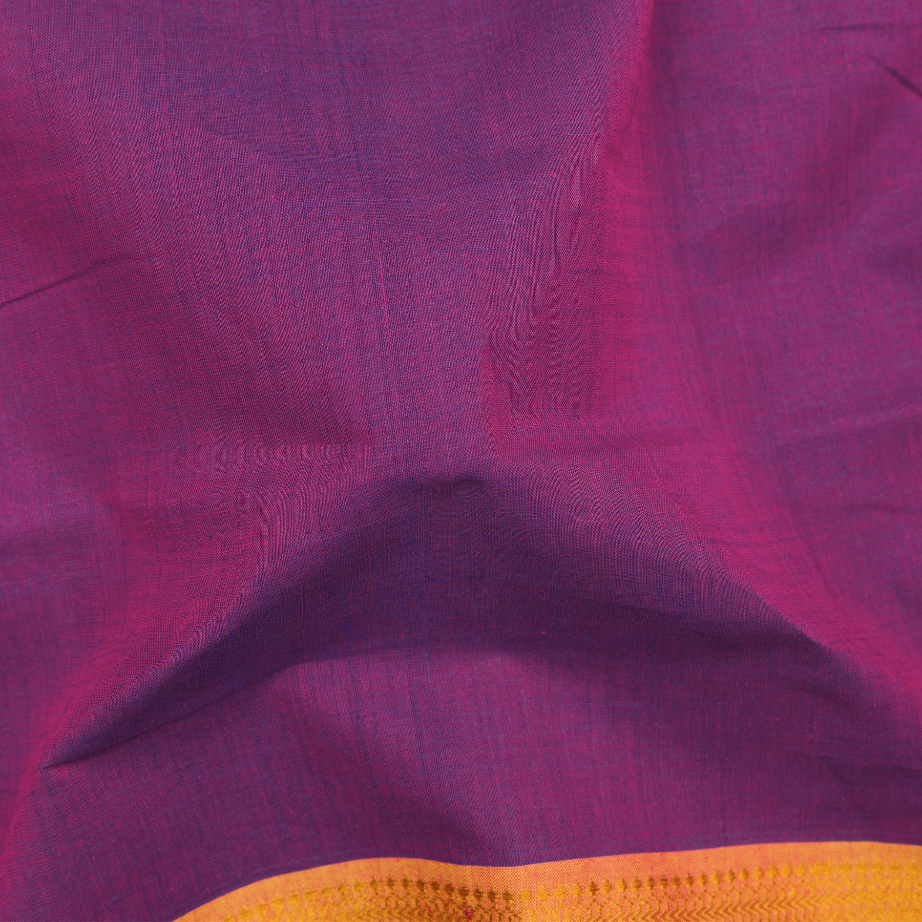 Kanakavalli Mangalgiri Cotton Sari 25-261-HS003-06326 - Fabric View