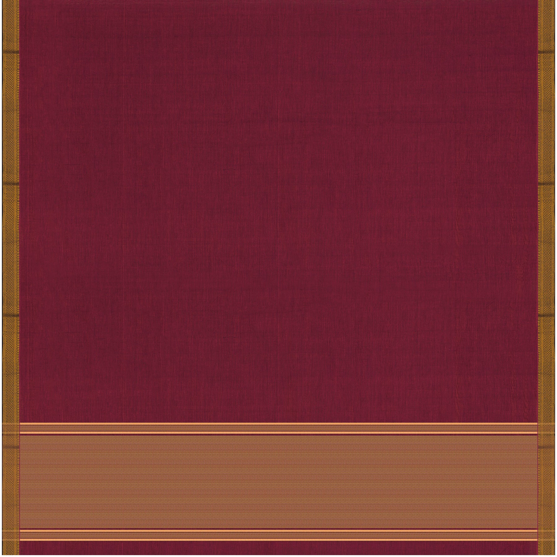 Kanakavalli Mangalgiri Cotton Sari 25-261-HS003-06345 - Full View