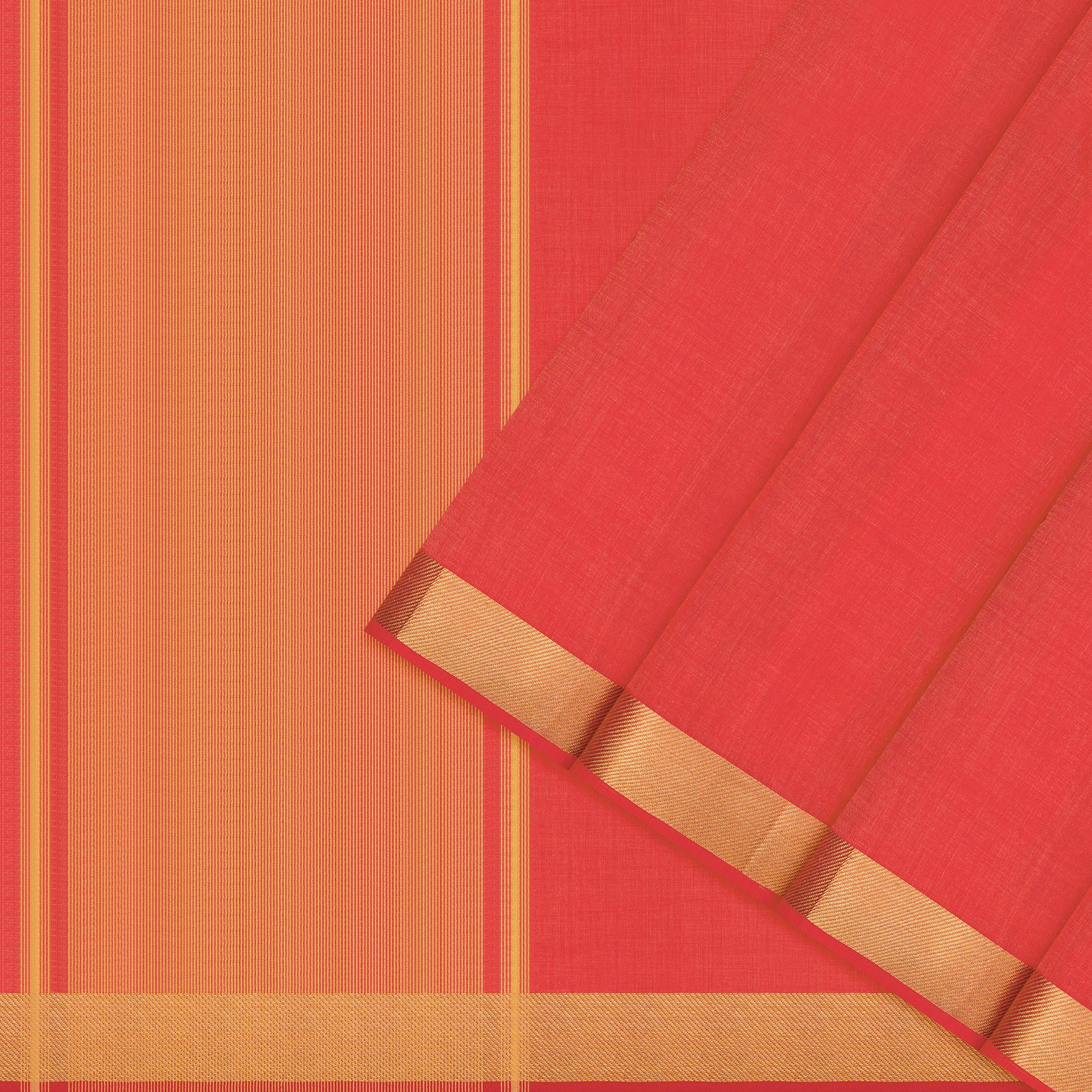 Kanakavalli Mangalgiri Cotton Sari 25-261-HS003-06350 - Cover View