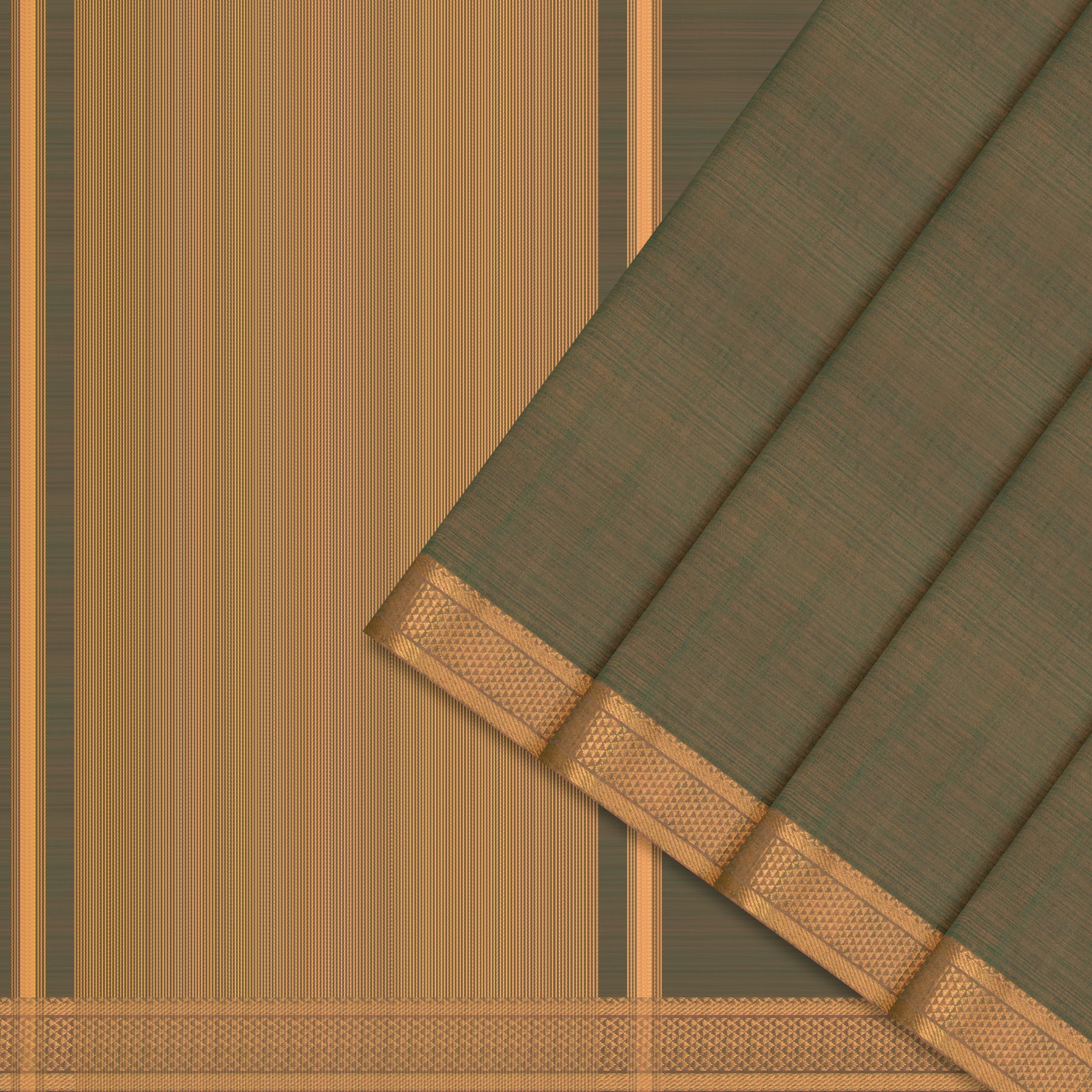 Kanakavalli Mangalgiri Cotton Sari 25-261-HS003-06380 - Cover View