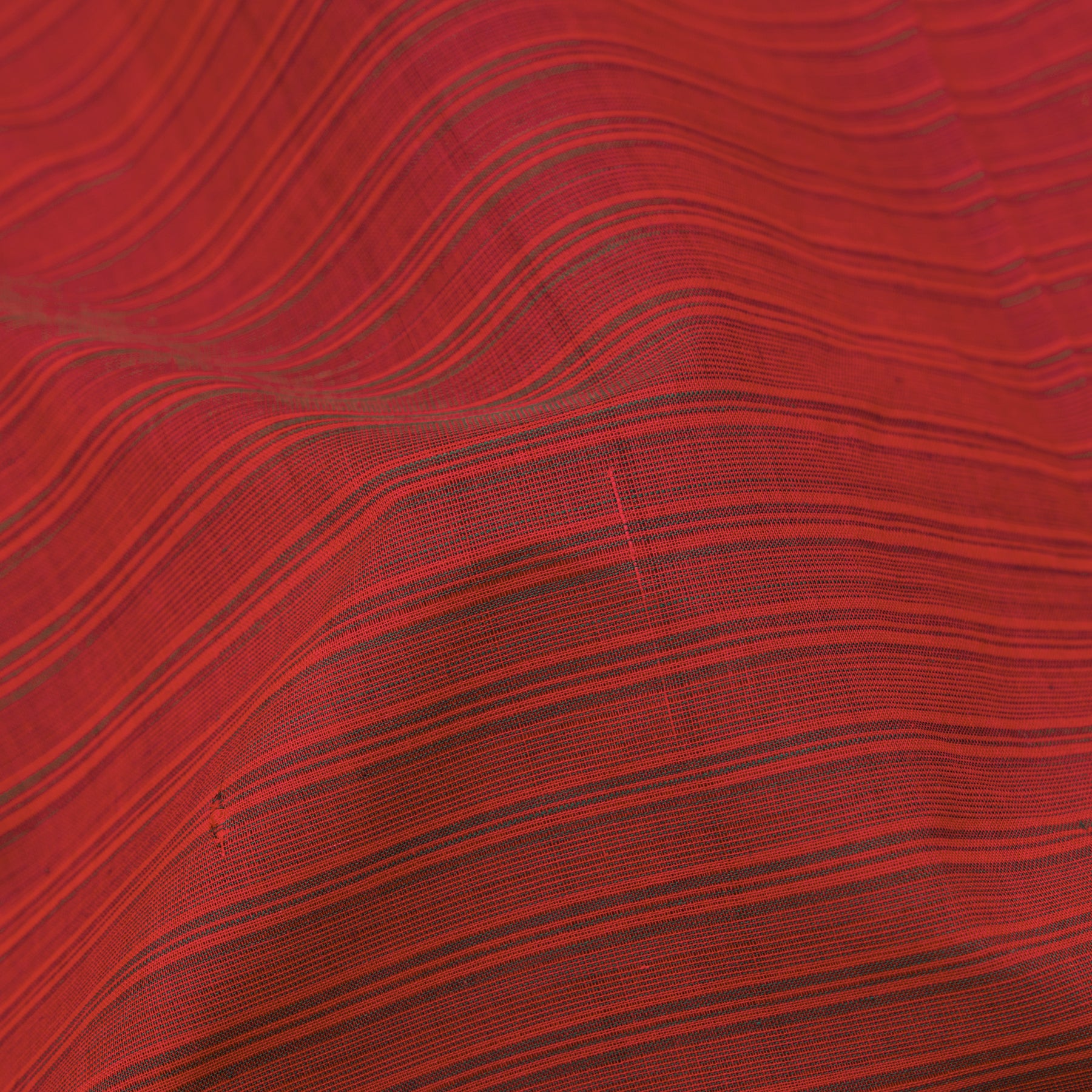 Kanakavalli Mangalgiri Cotton Sari 25-261-HS003-06432 - Fabric View