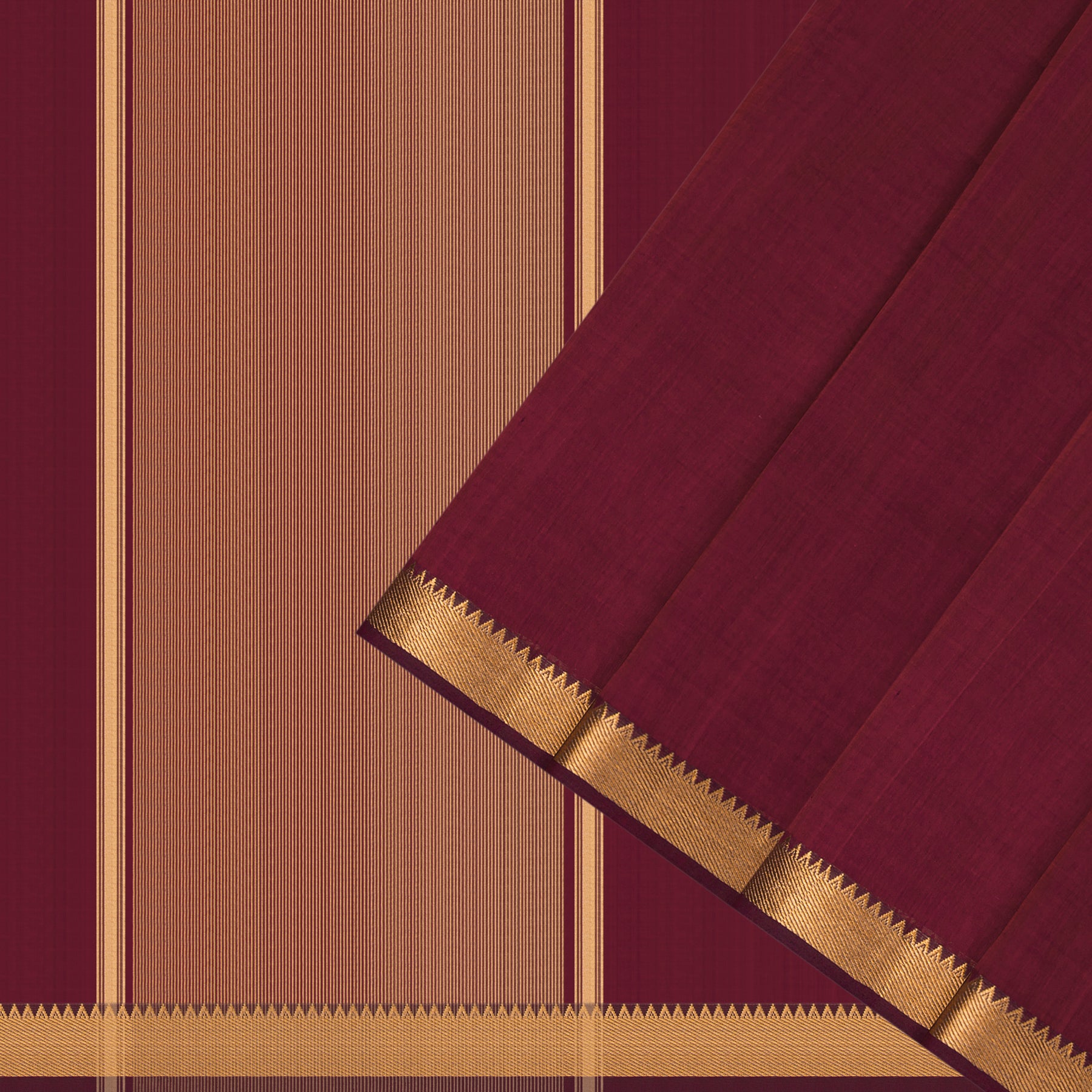 Kanakavalli Mangalgiri Cotton Sari 25-261-HS003-10115 - Cover View