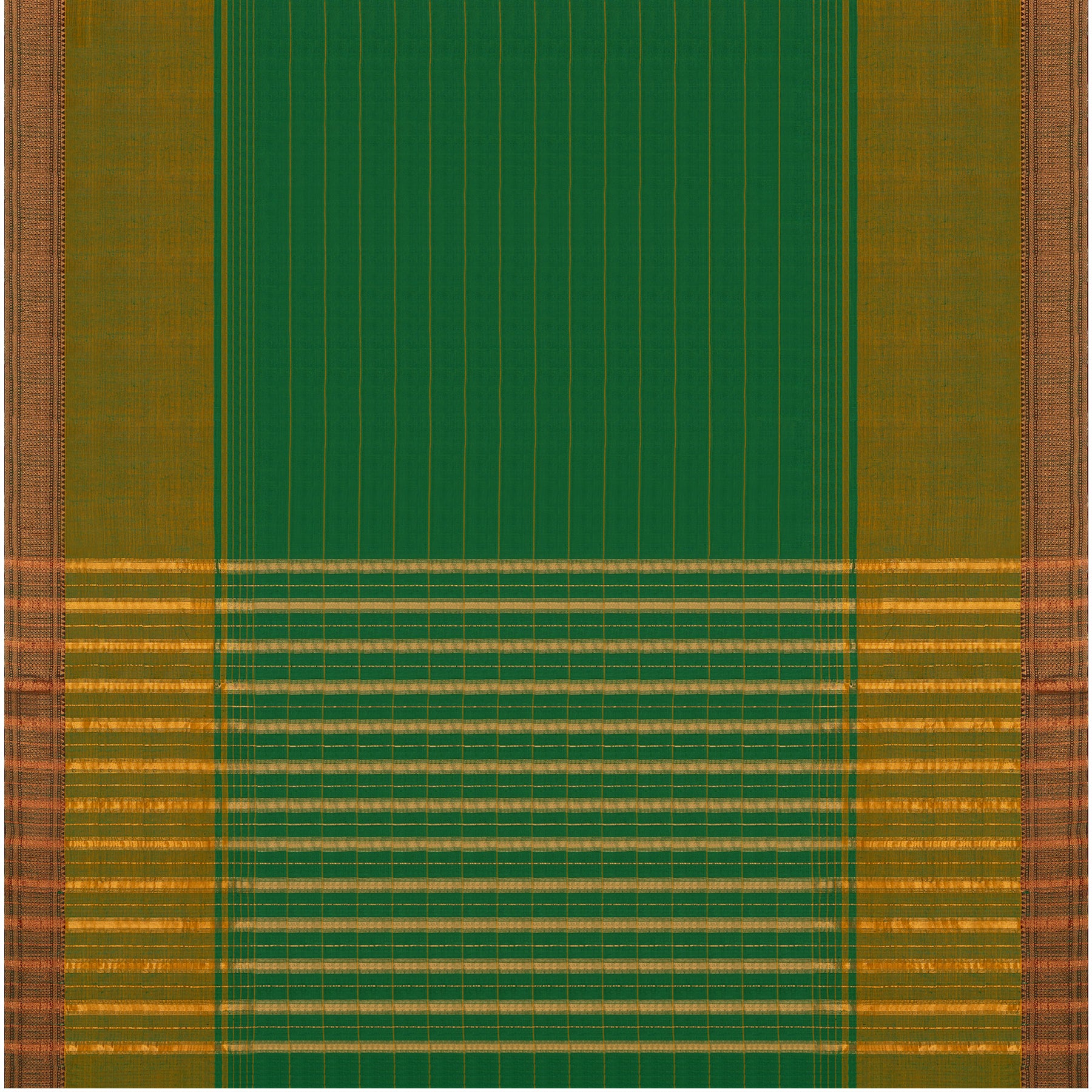 Kanakavalli Mangalgiri Silk/Cotton Sari 25-261-HS005-01784 - Full View