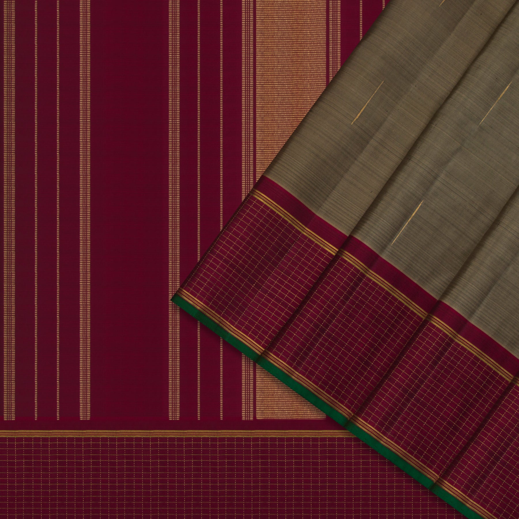 Kanakavalli Kanjivaram Silk Sari 25-595-HS001-00004 - Cover View