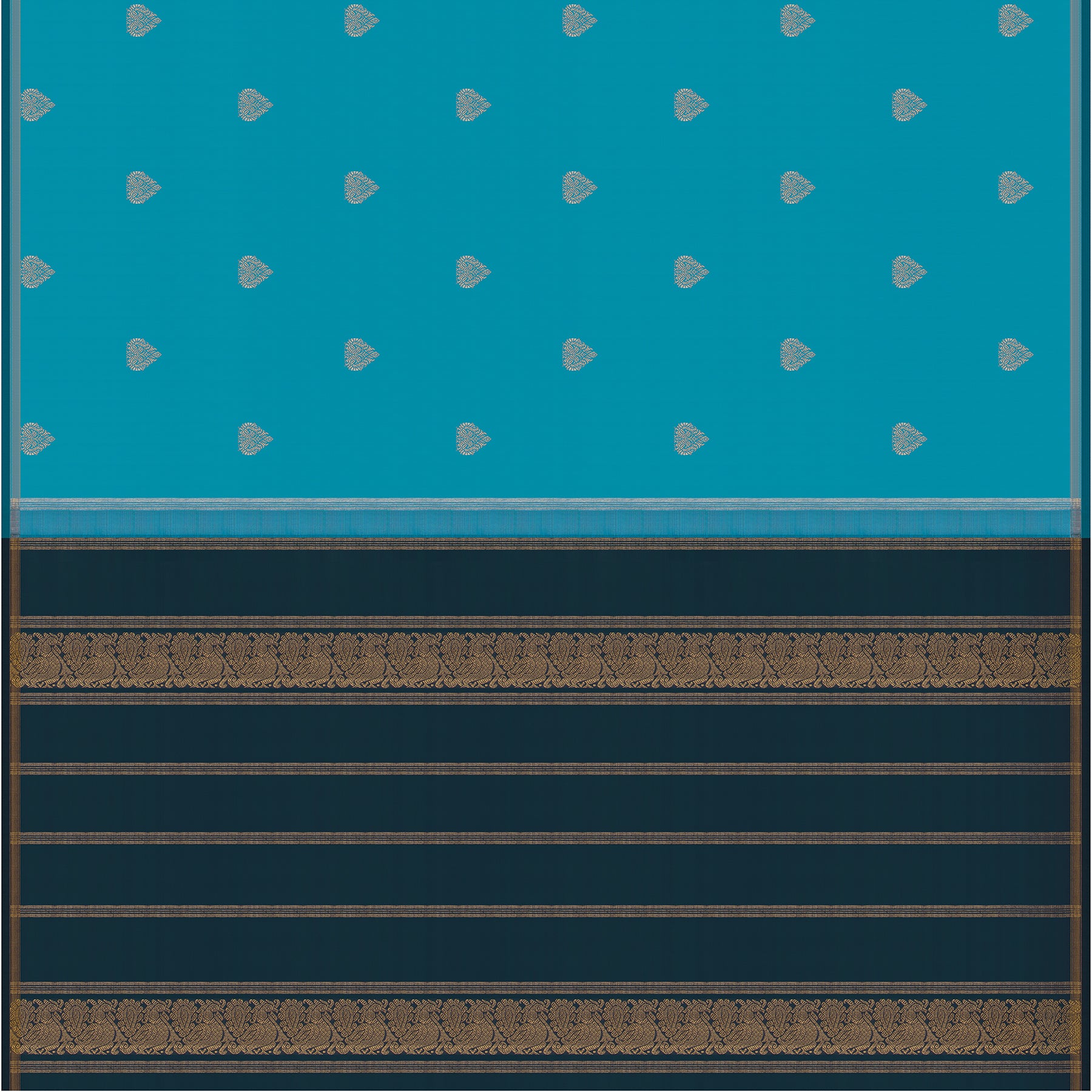 Kanakavalli Kanjivaram Silk Sari 25-595-HS001-00015 - Full View
