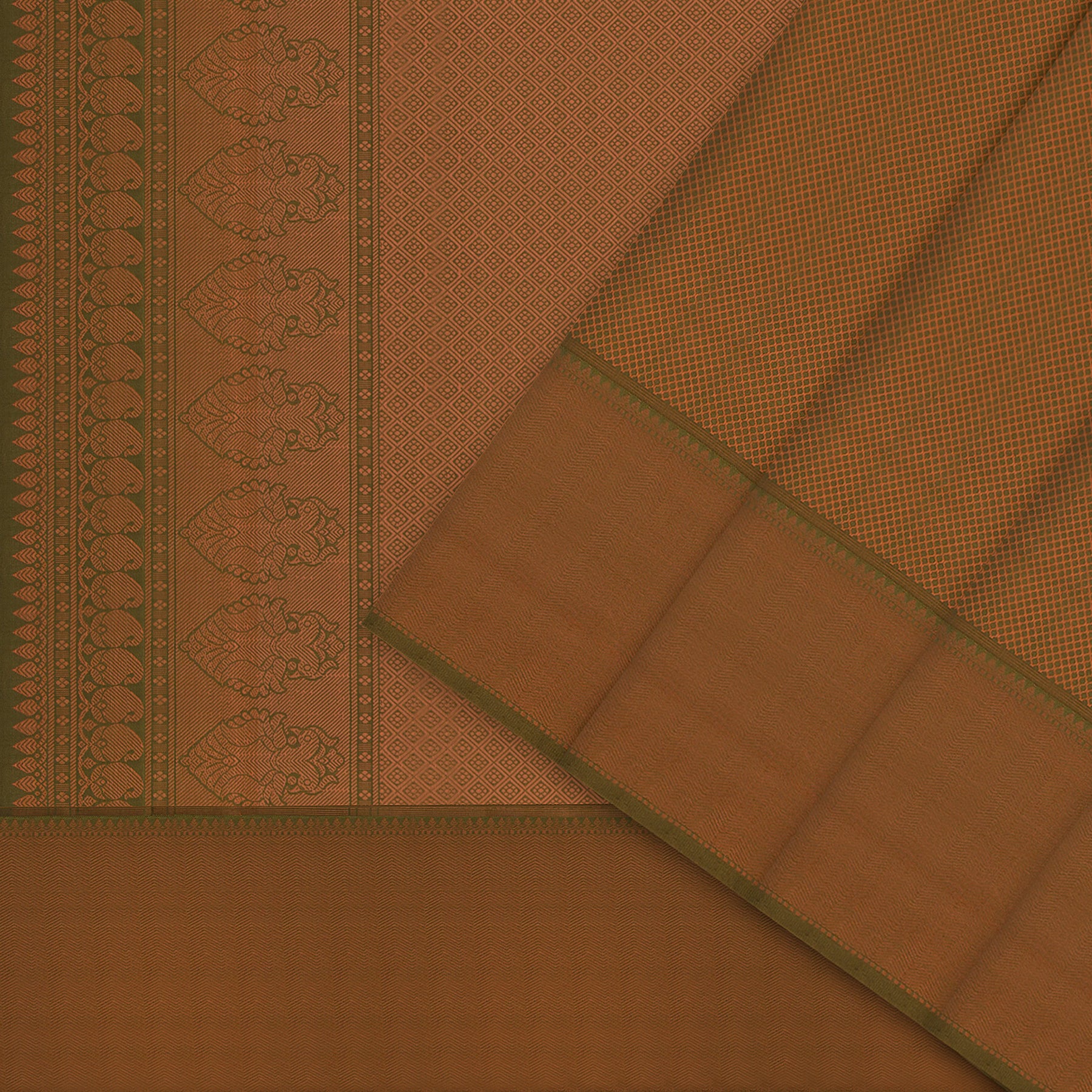 Kanakavalli Kanjivaram Silk Sari 25-595-HS001-00024 - Cover View