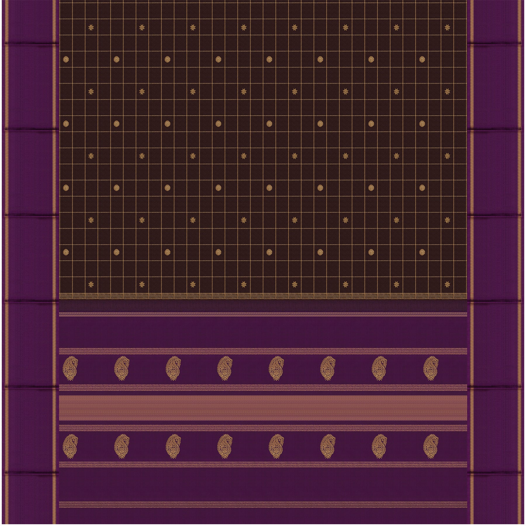Kanakavalli Kanjivaram Silk Sari 25-595-HS001-00071 - Full View