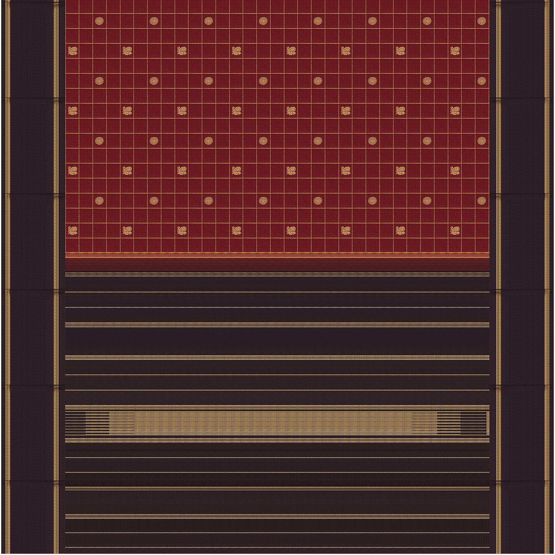 Kanakavalli Kanjivaram Silk Sari 25-595-HS001-00075 - Full View