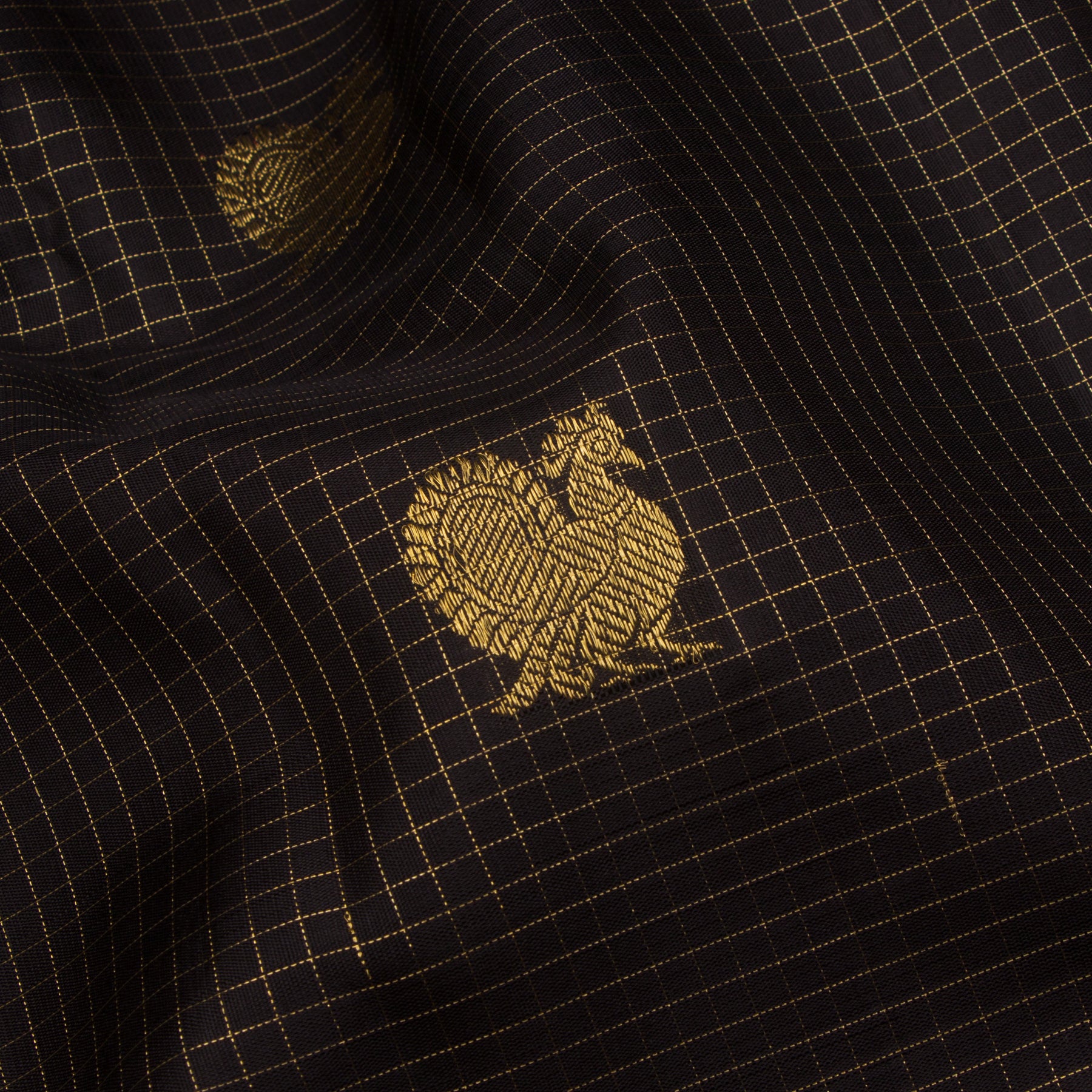 Kanakavalli Kanjivaram Silk Sari 25-595-HS001-00080 - Fabric View