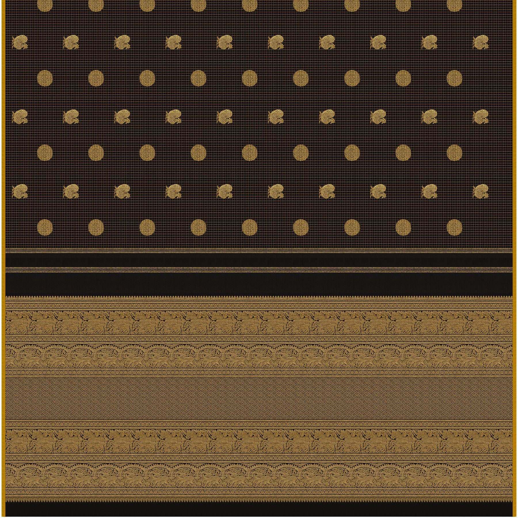 Kanakavalli Kanjivaram Silk Sari 25-595-HS001-00080 - Full View