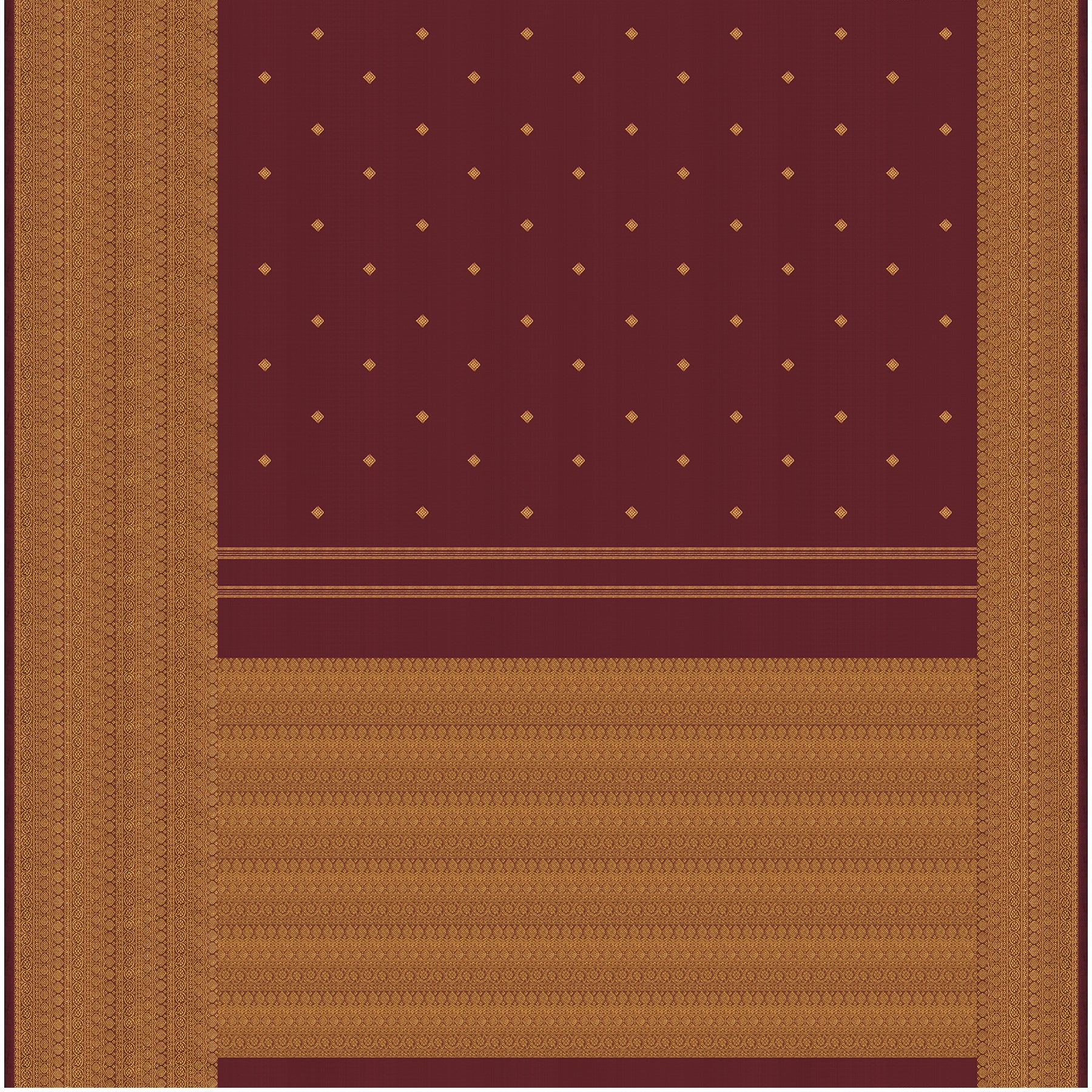 Kanakavalli Kanjivaram Silk Sari 25-595-HS001-00110 - Full View