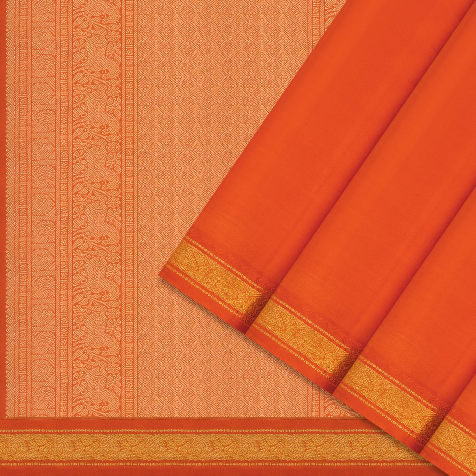 Kanakavalli Kanjivaram Silk Sari 25-595-HS001-00882 - Cover View
