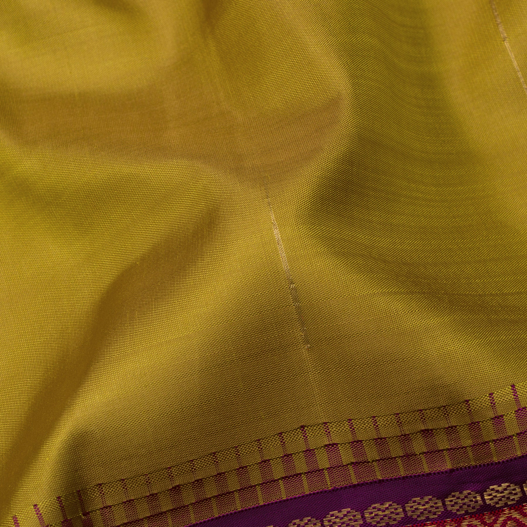 Kanakavalli Kanjivaram Silk Sari 25-595-HS001-00924 - Fabric View