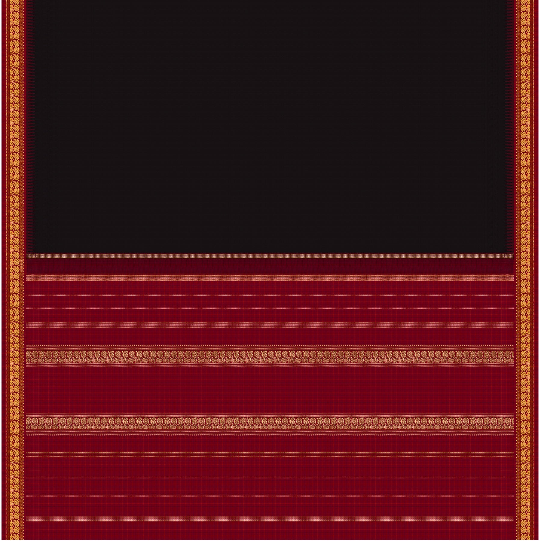 Kanakavalli Kanjivaram Silk Sari 25-595-HS001-00926 - Full View
