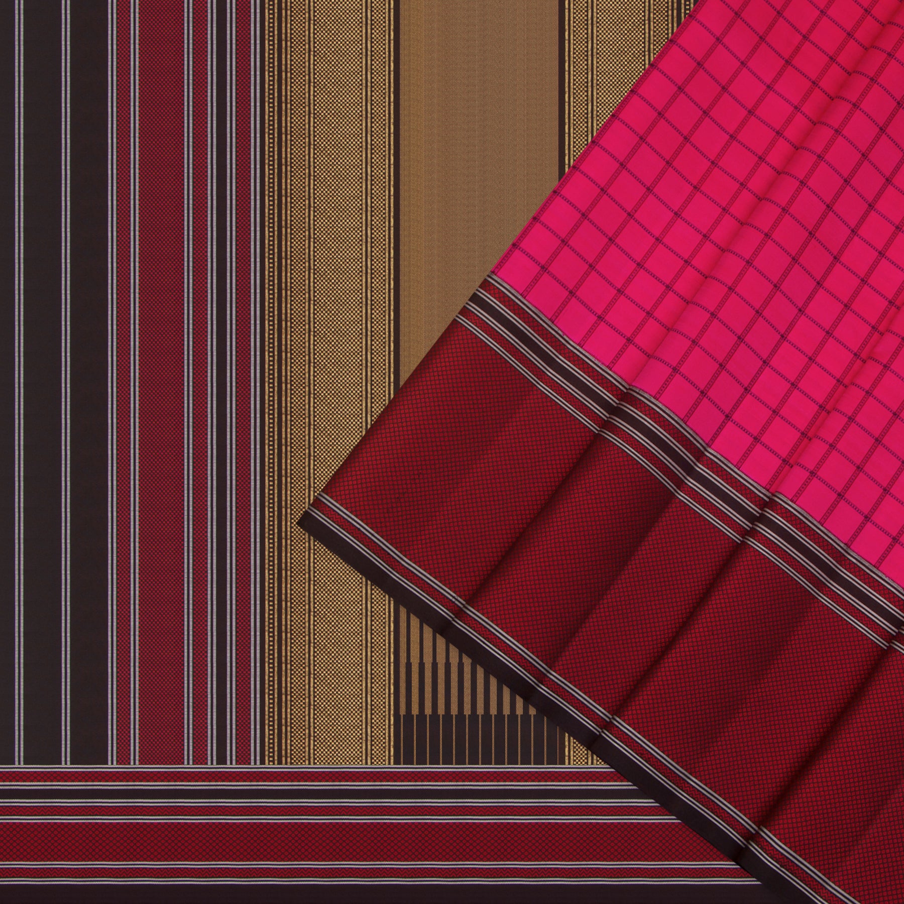 Kanakavalli Kanjivaram Silk Sari 25-595-HS001-00928 - Cover View