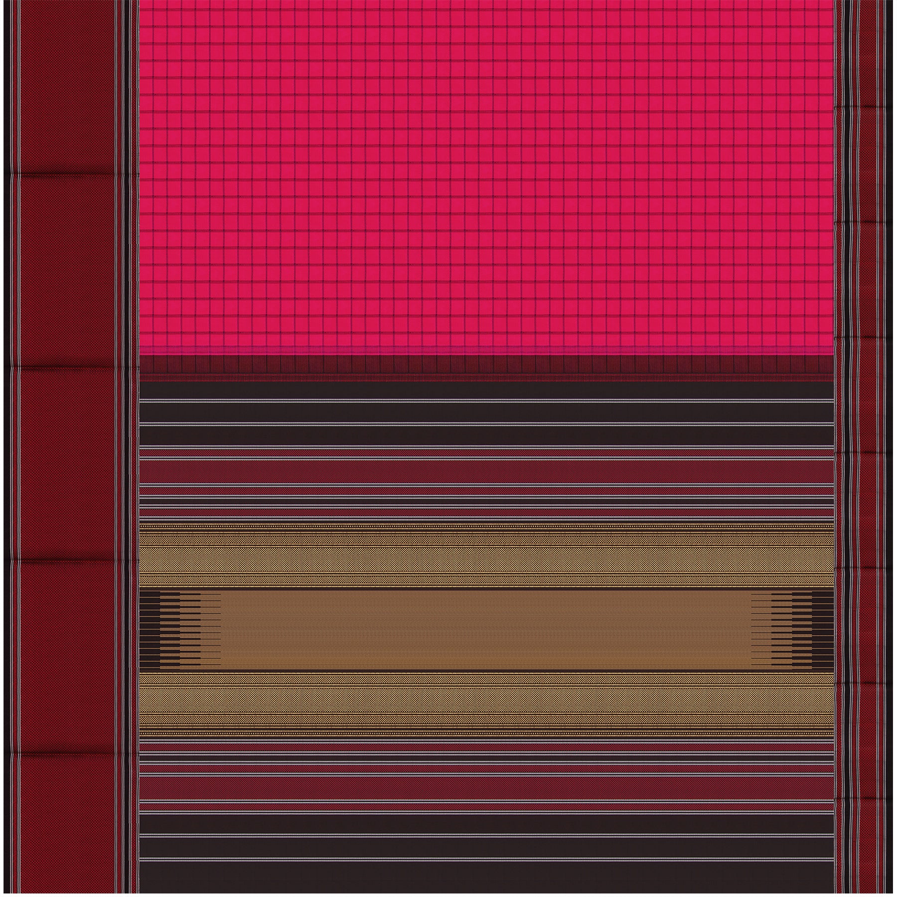 Kanakavalli Kanjivaram Silk Sari 25-595-HS001-00928 - Full View