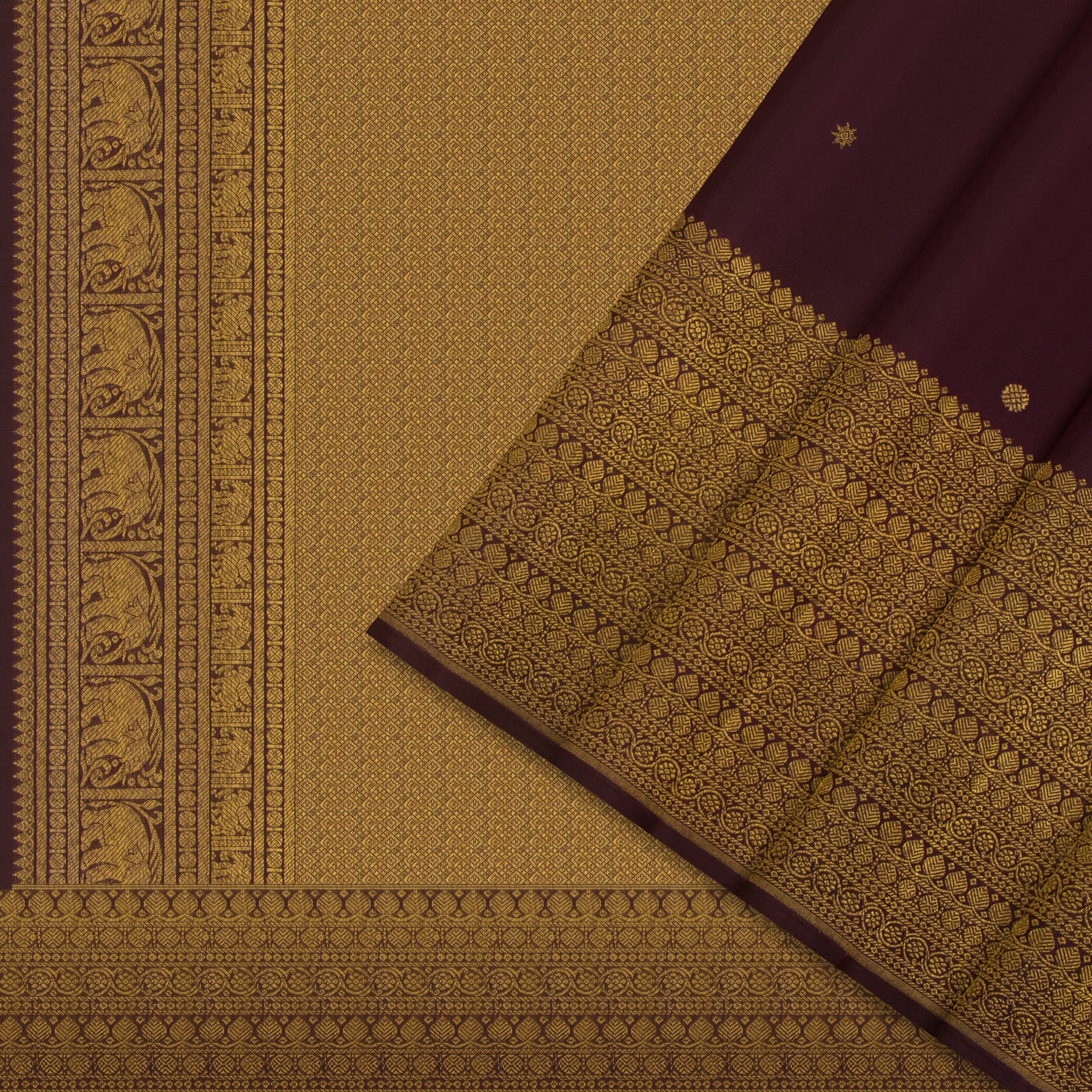 Kanakavalli Kanjivaram Silk Sari 25-595-HS001-00944 - Cover View