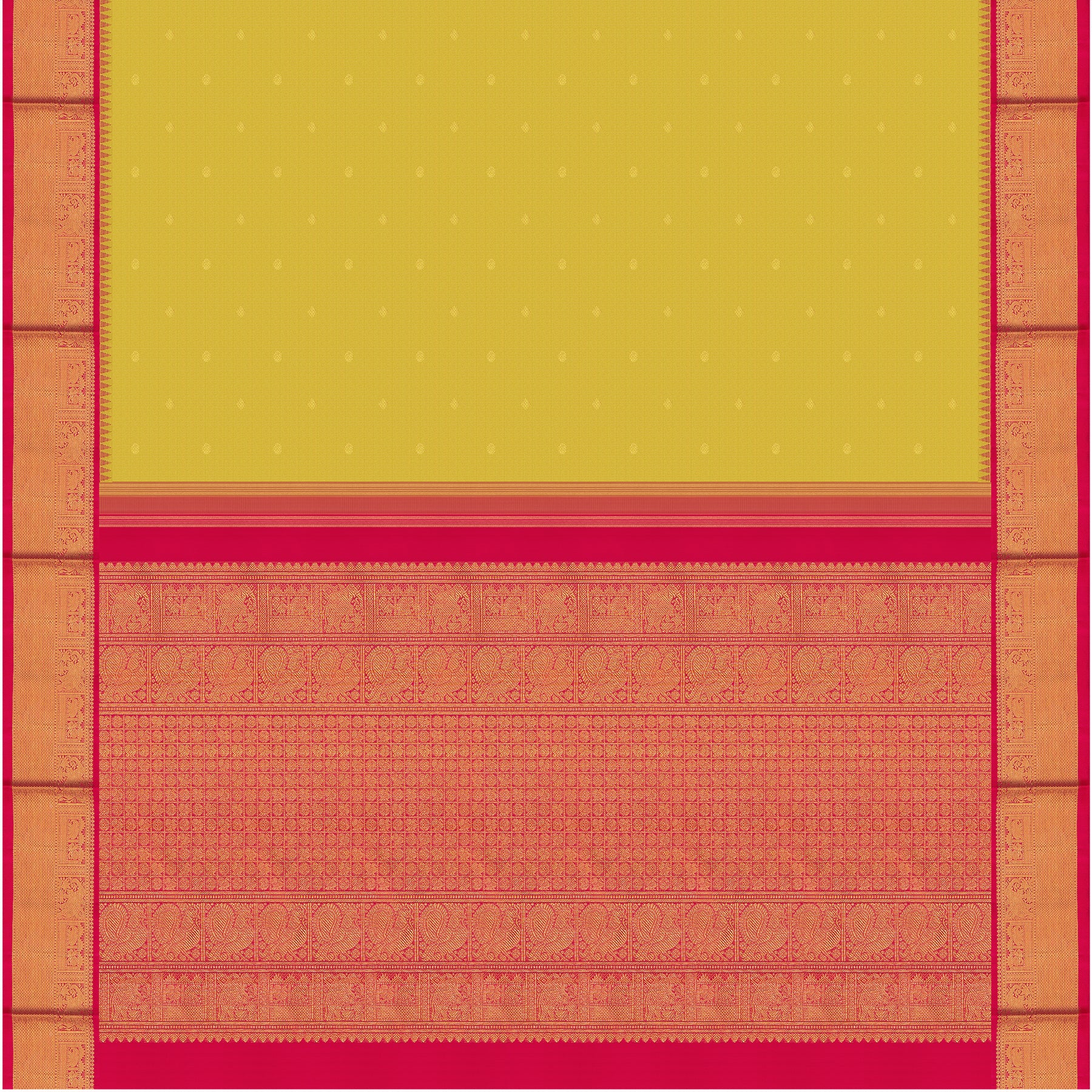 Kanakavalli Kanjivaram Silk Sari 25-595-HS001-00963 - Full View